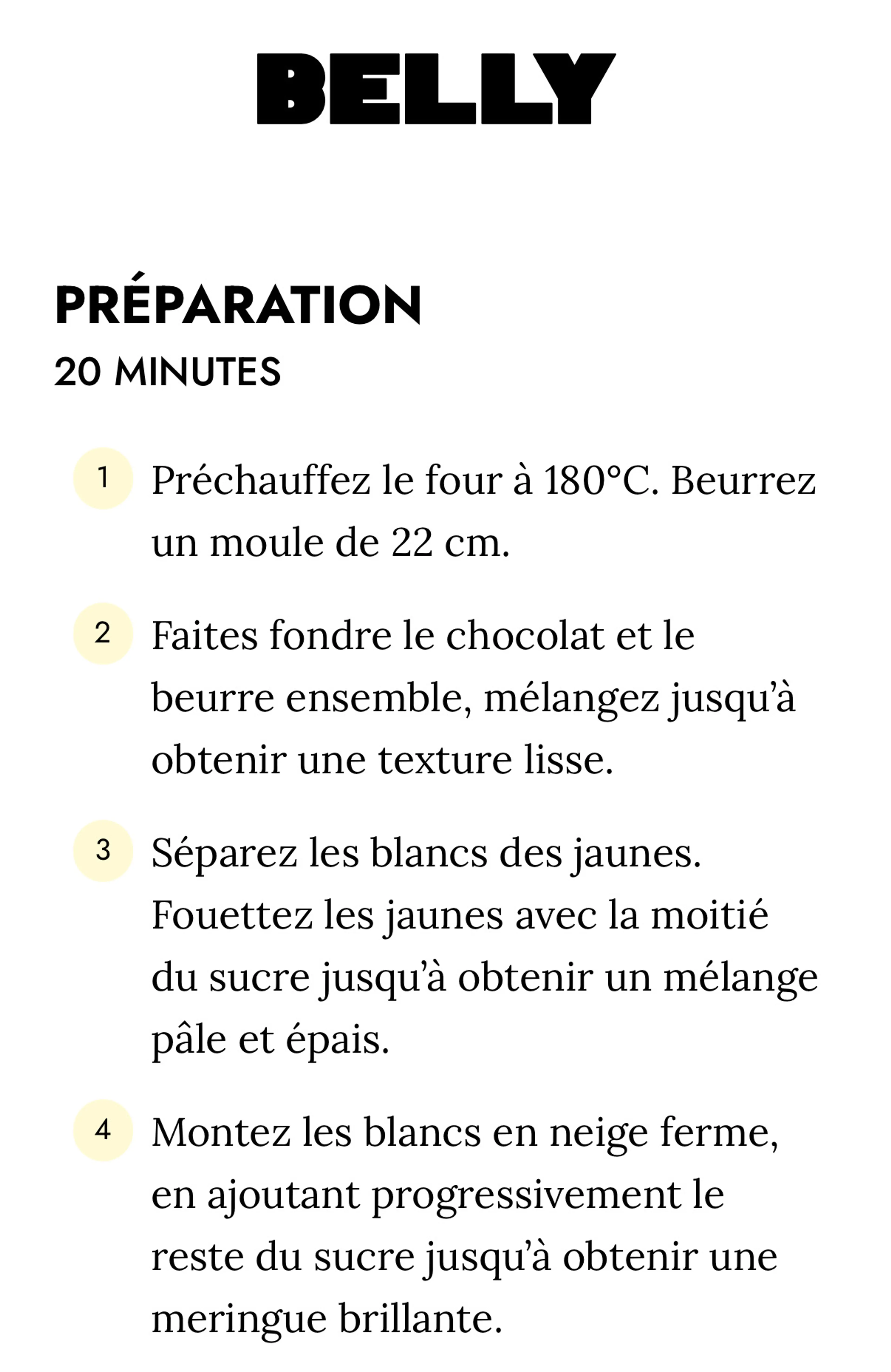 Fondant Au Chocolat