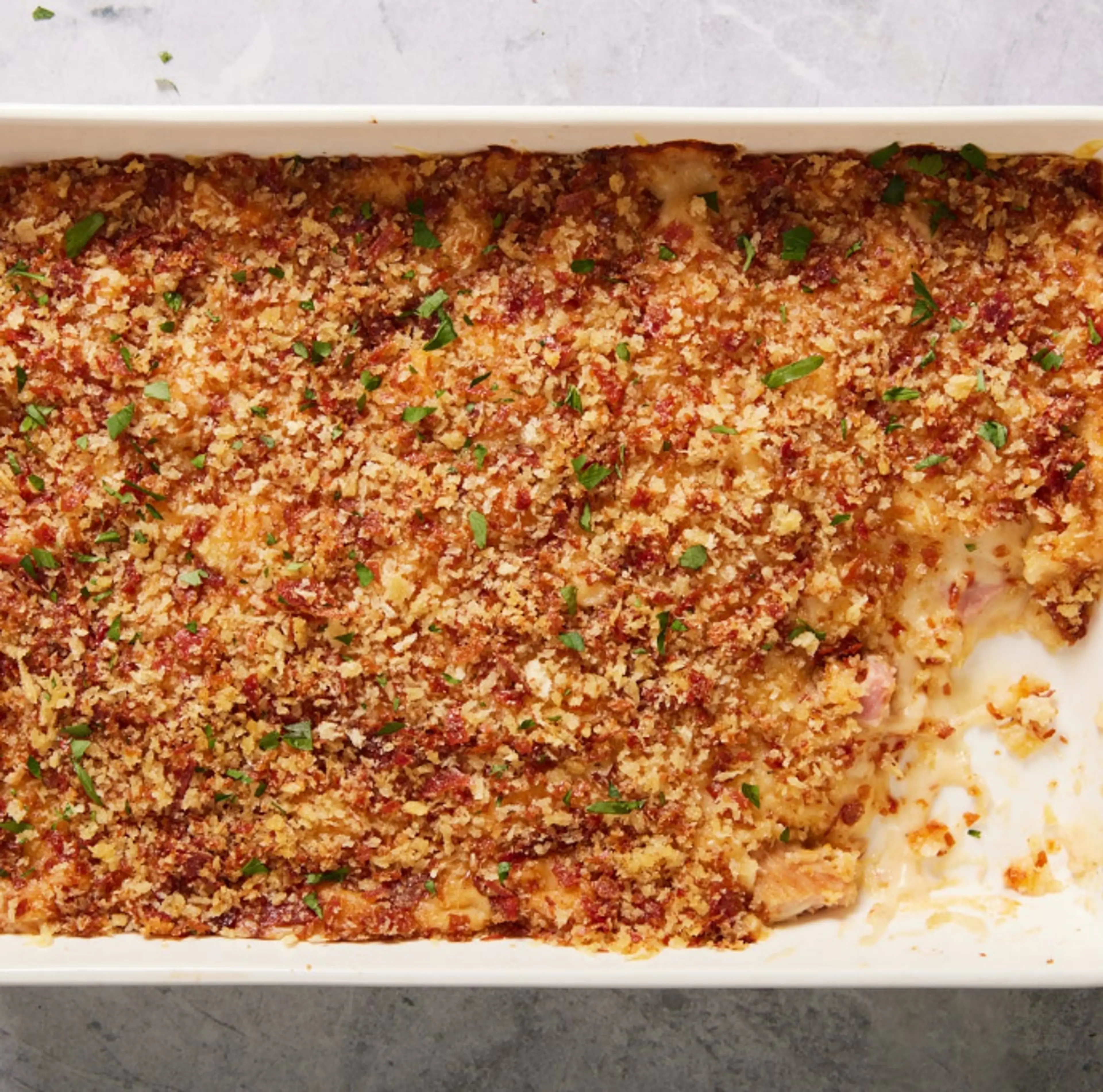 Chicken Cordon Bleu Casserole