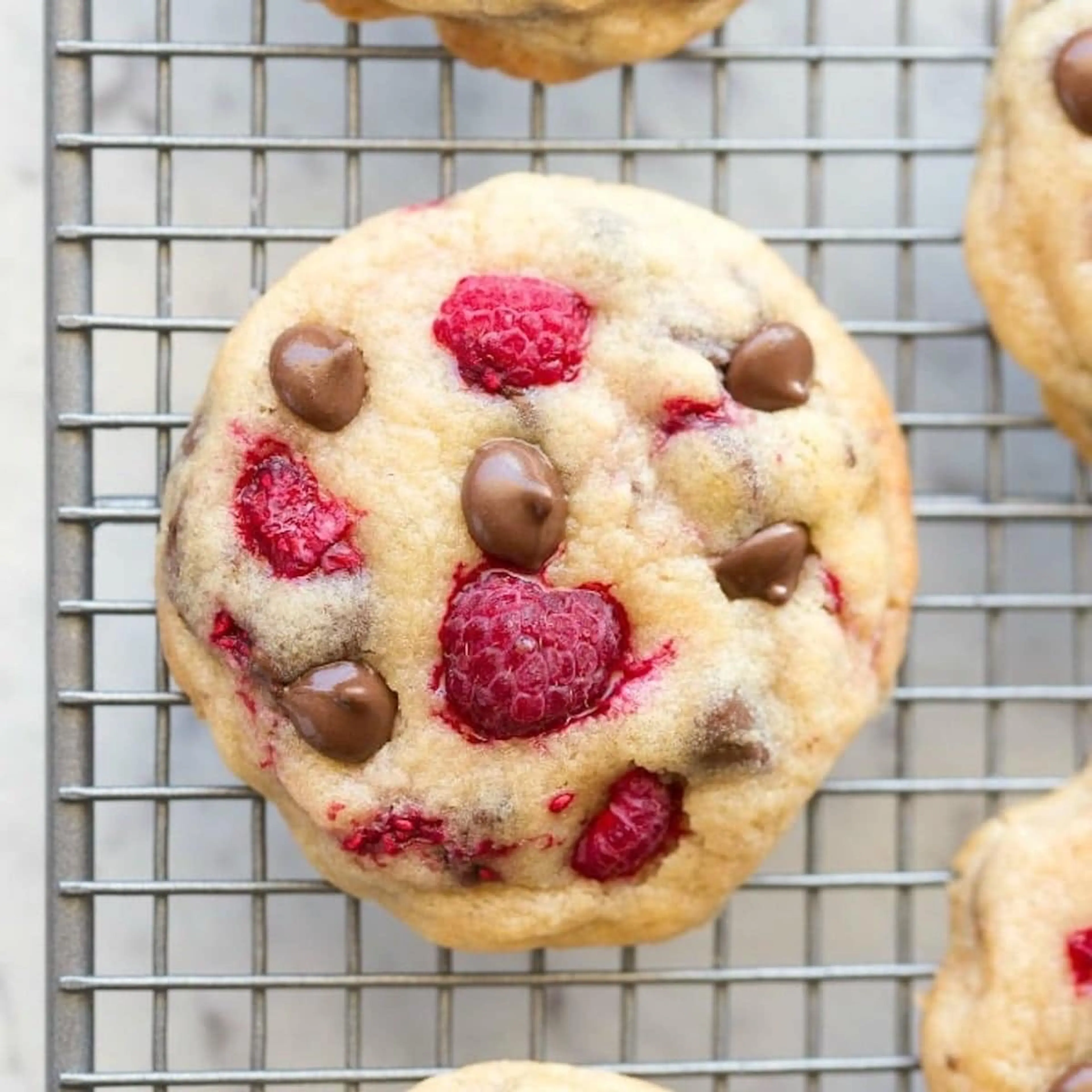 Chocolate Raspberry Cookies