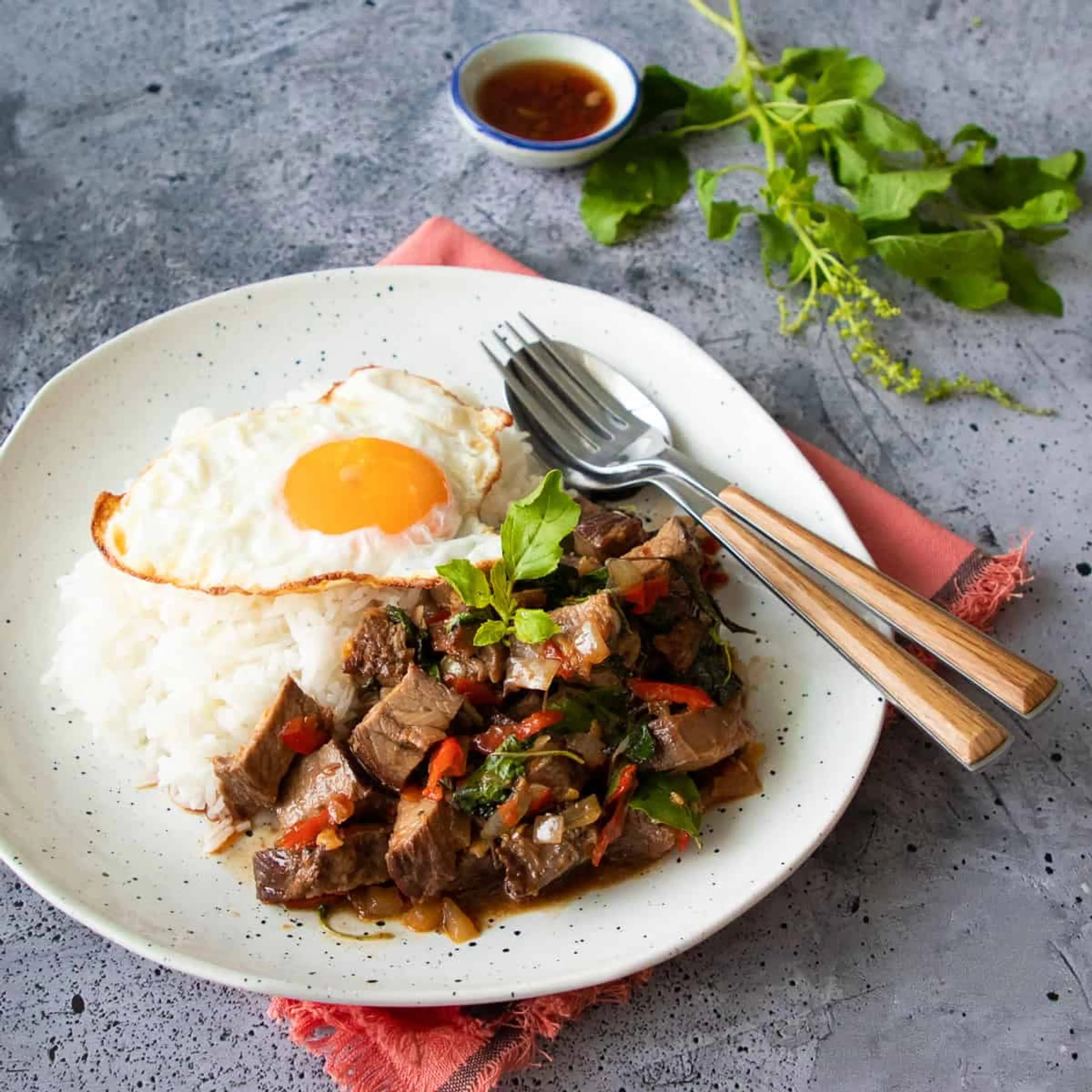 Thai Holy Basil Stir Fry Recipe for Any Meat (Pad Kra Pao)