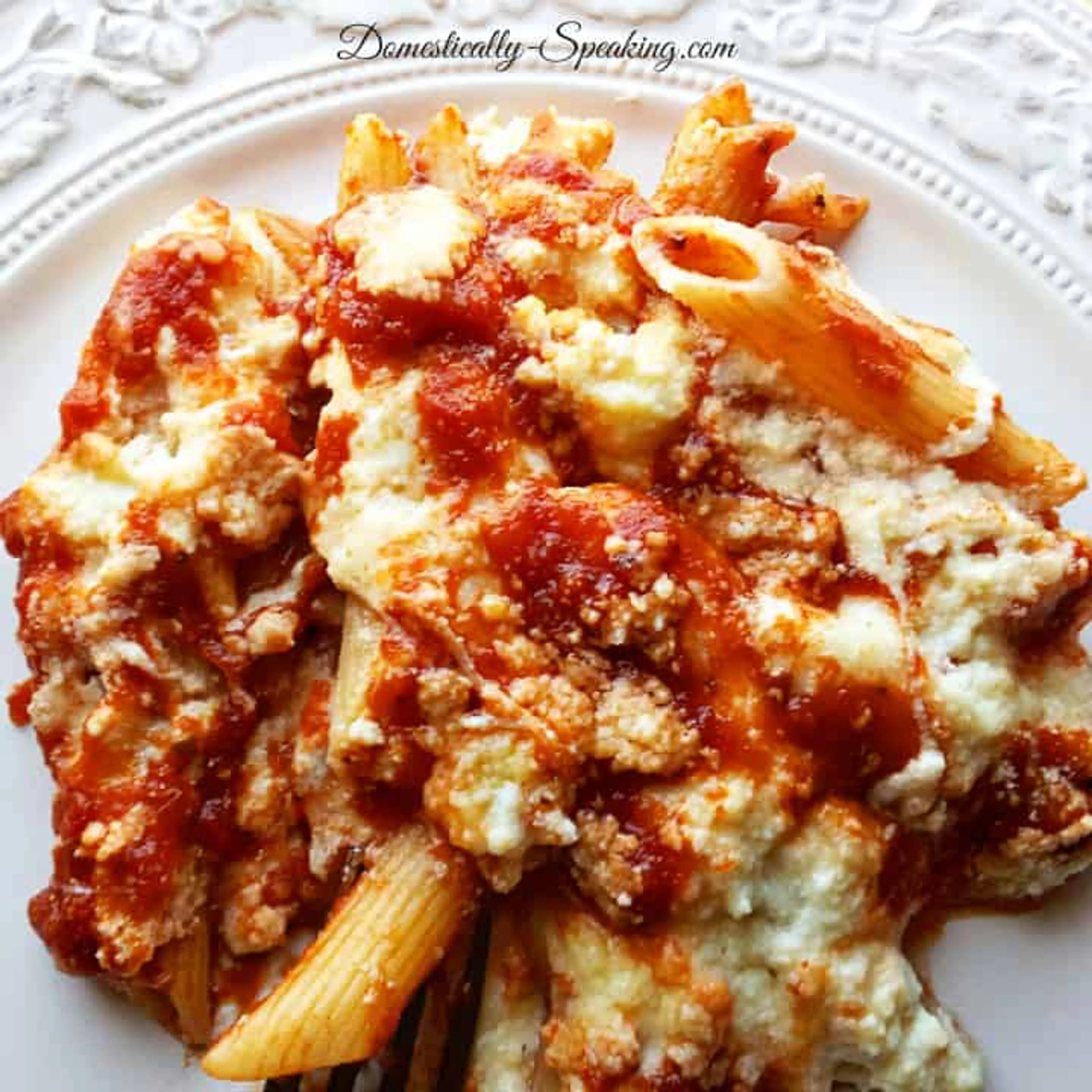 Baked Penne Rigate Recipe
