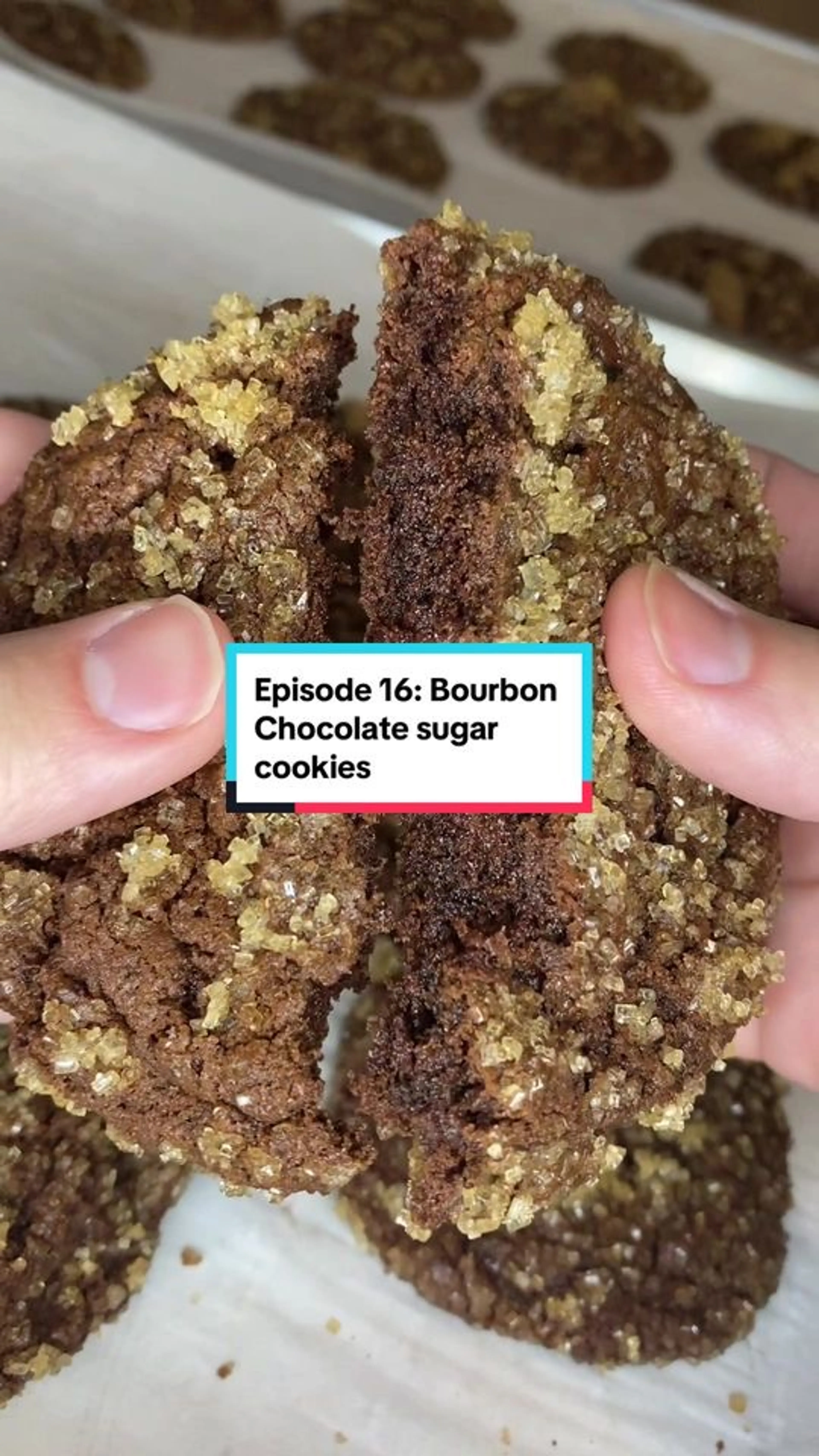 Episode 16 Bourbon Chocolate Sugar Cookies