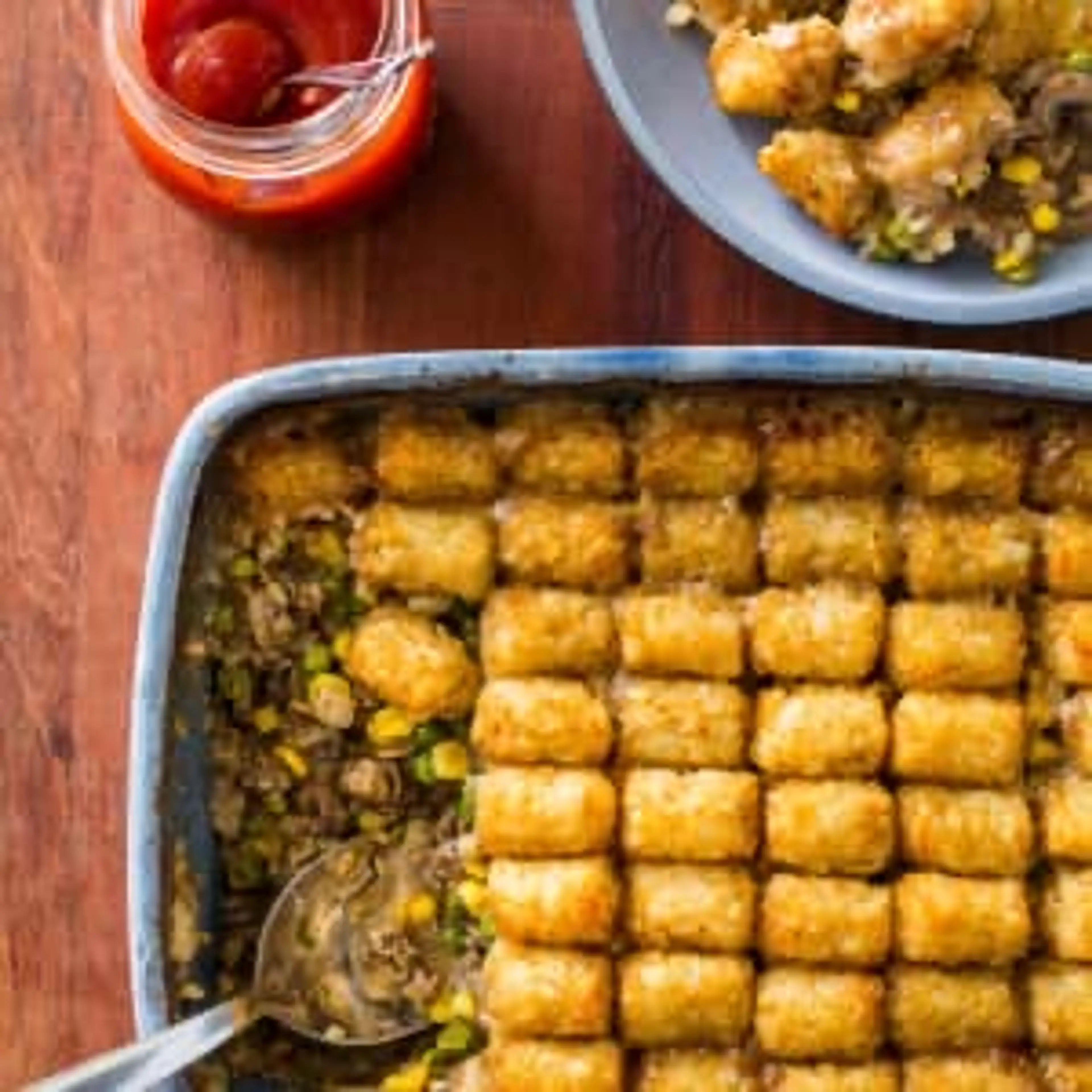Tater Tot Hotdish