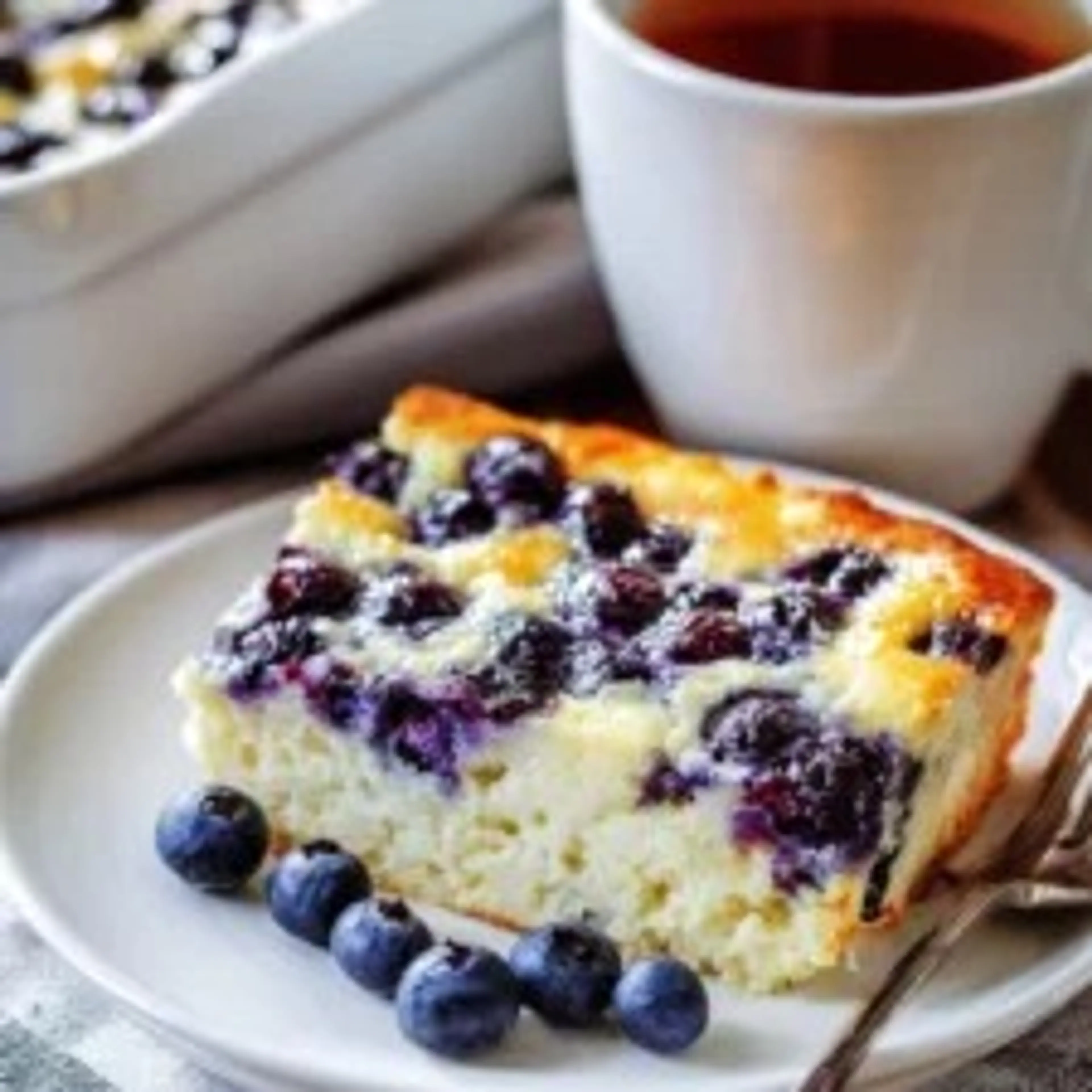 Blueberry Cottage Cheese Breakfast Bake – Easy, and Protein-