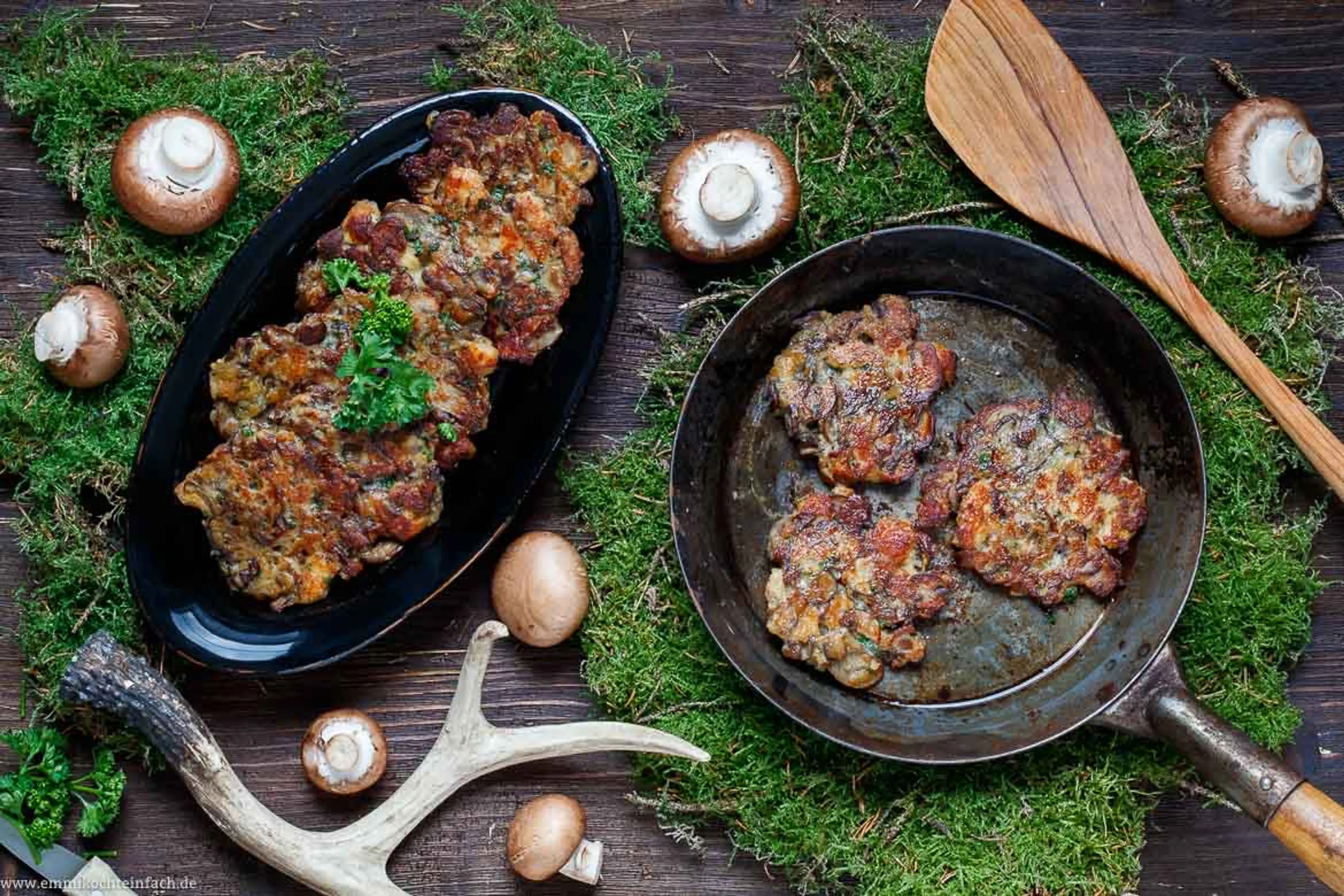 Champignon Frikadellen