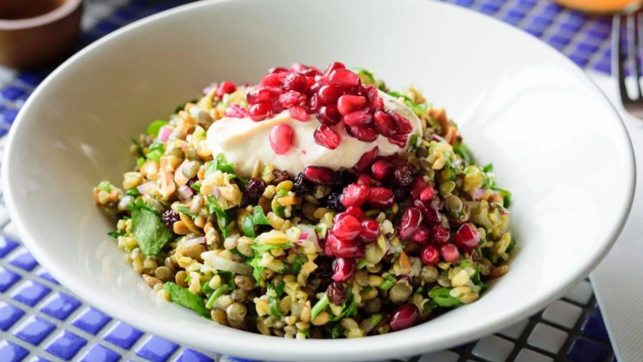GOAT Salad - Hellenic Republic’s Cypriot grain salad