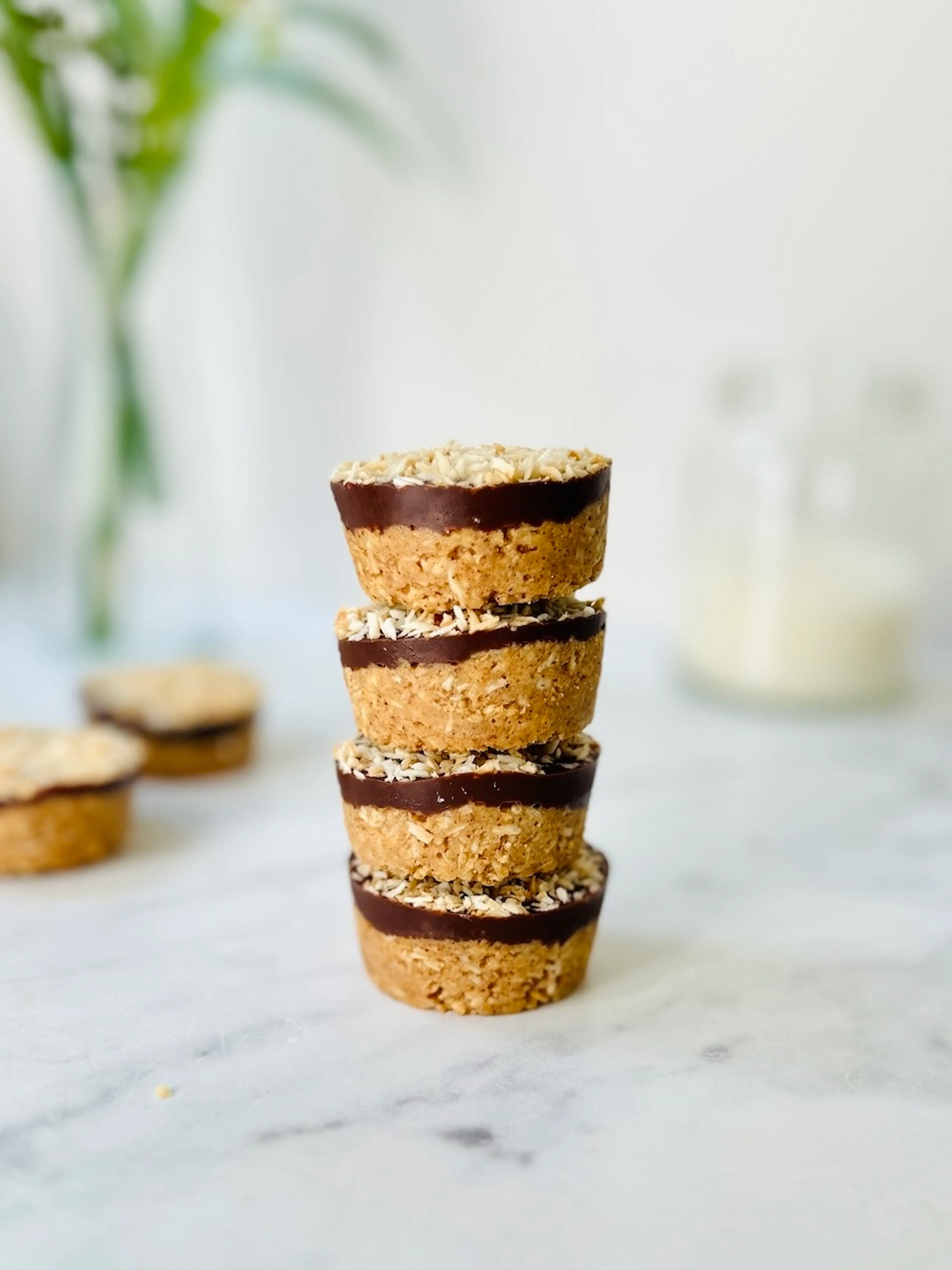 Mini Toasted Coconut Bites