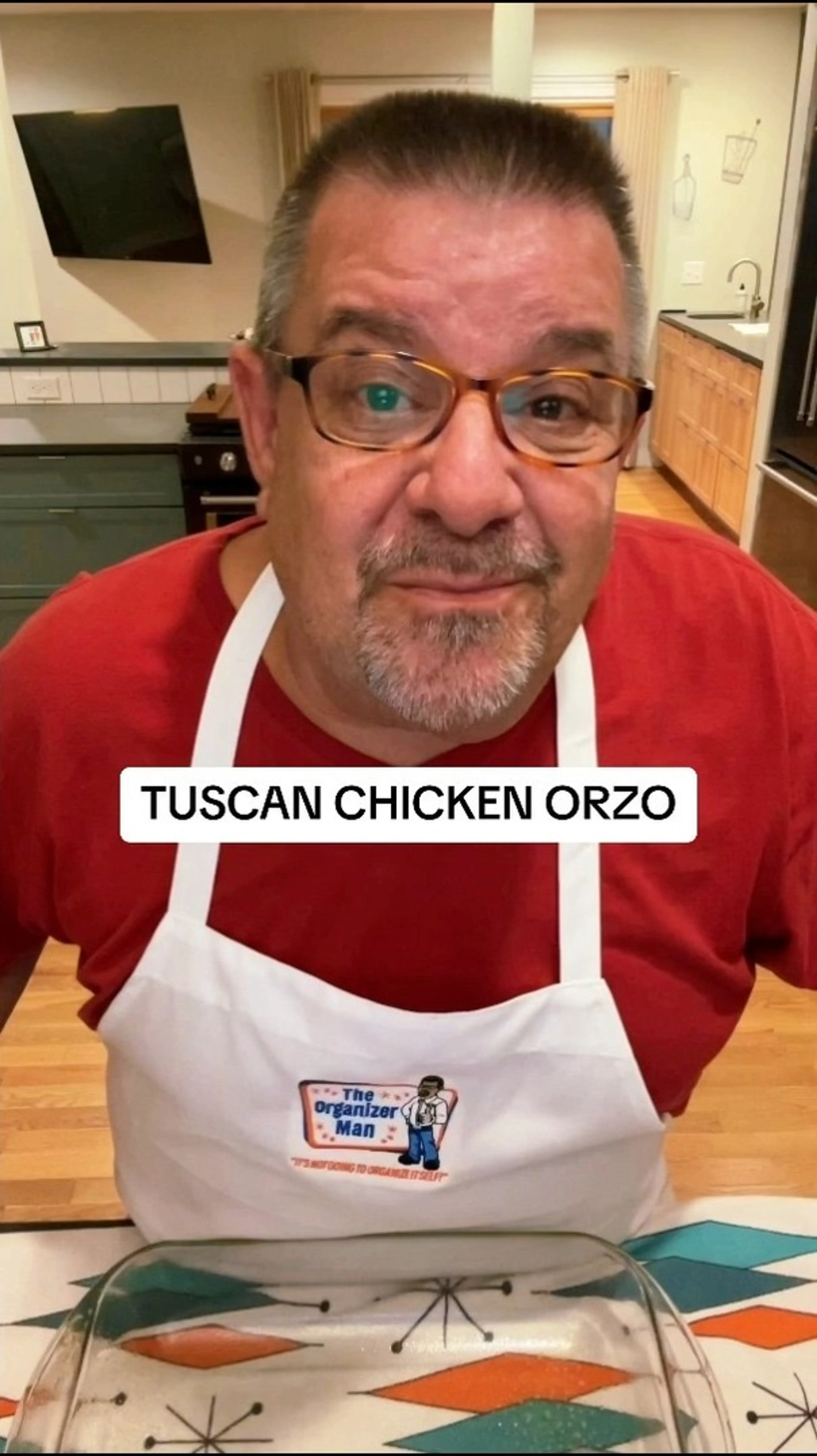 Tuscan Chicken Orzo — One Pan, Zero Drama. Creamy Garlic Sau
