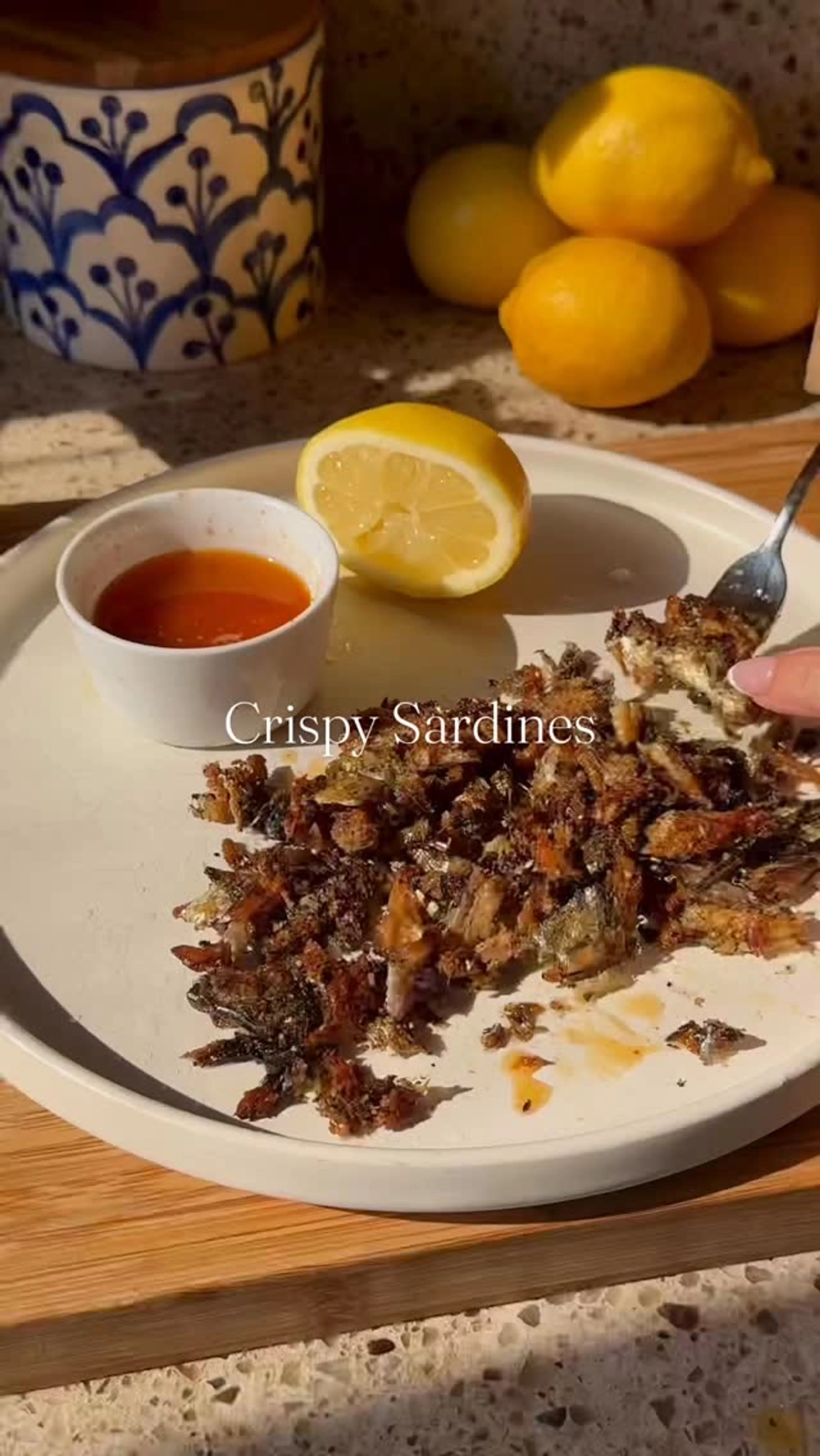 Crispy Sardines