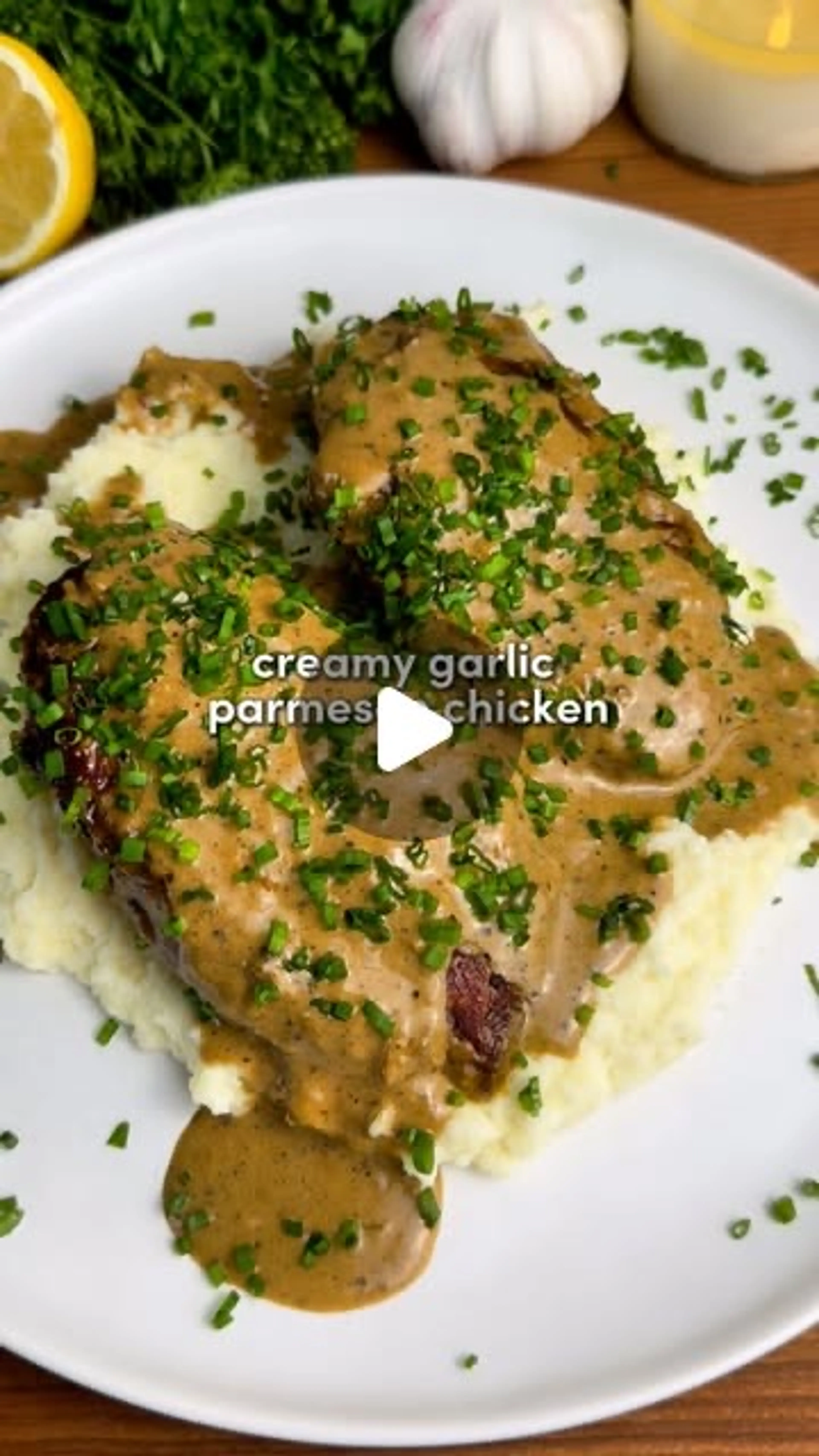 Creamy Garlic Parm Chicken