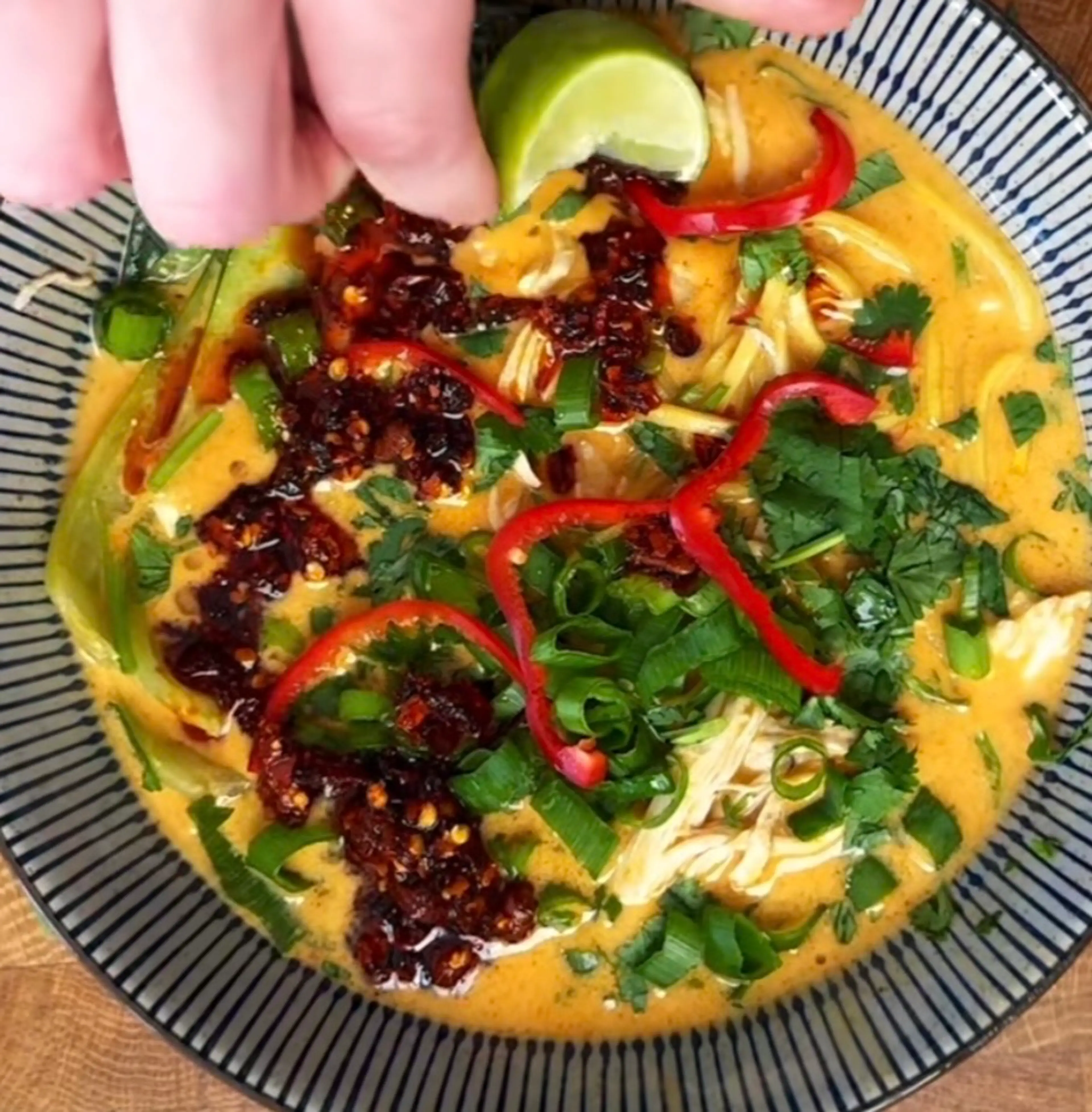 Thai Chicken Noodle Ramen