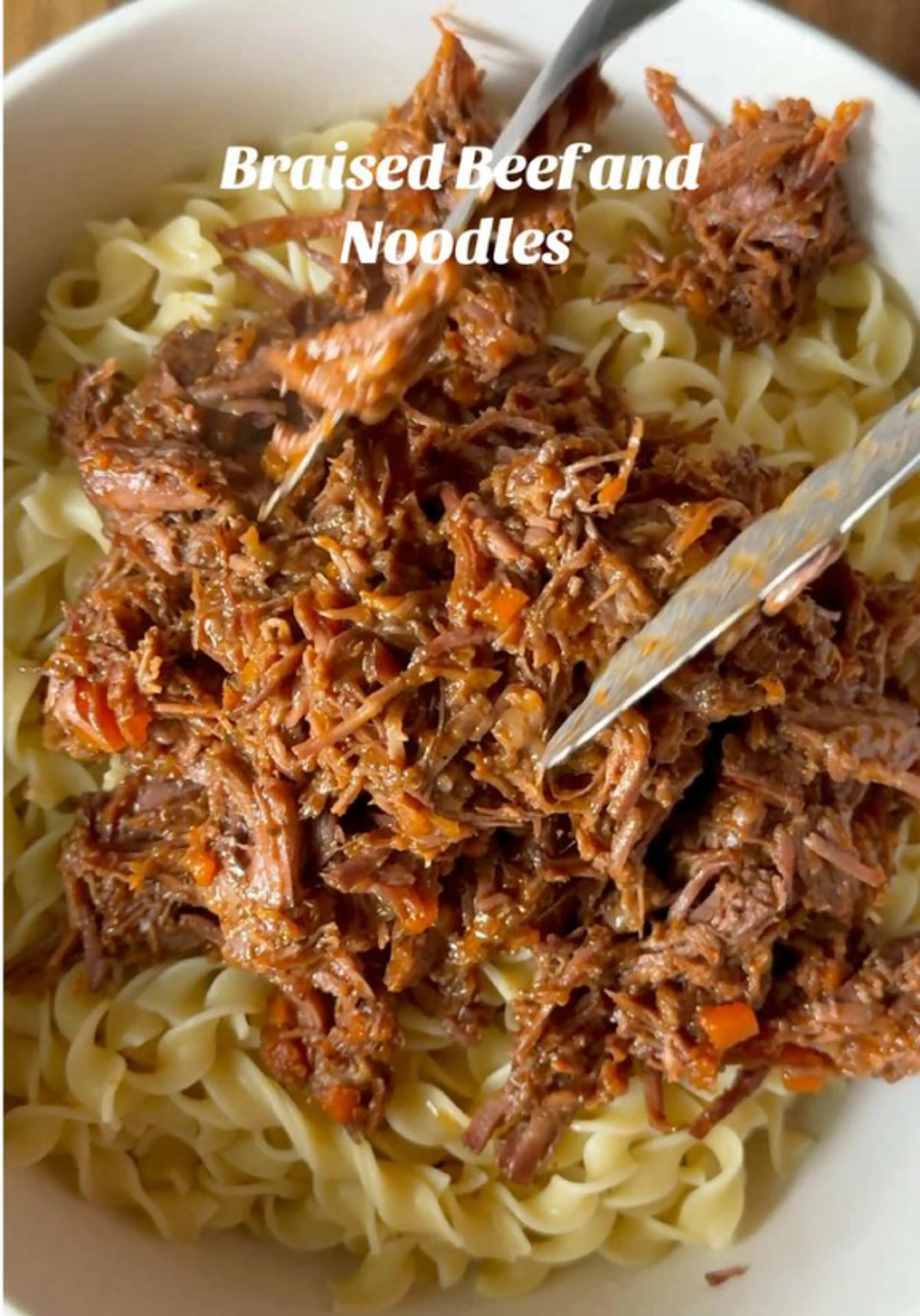 Braised Beef and Noodles