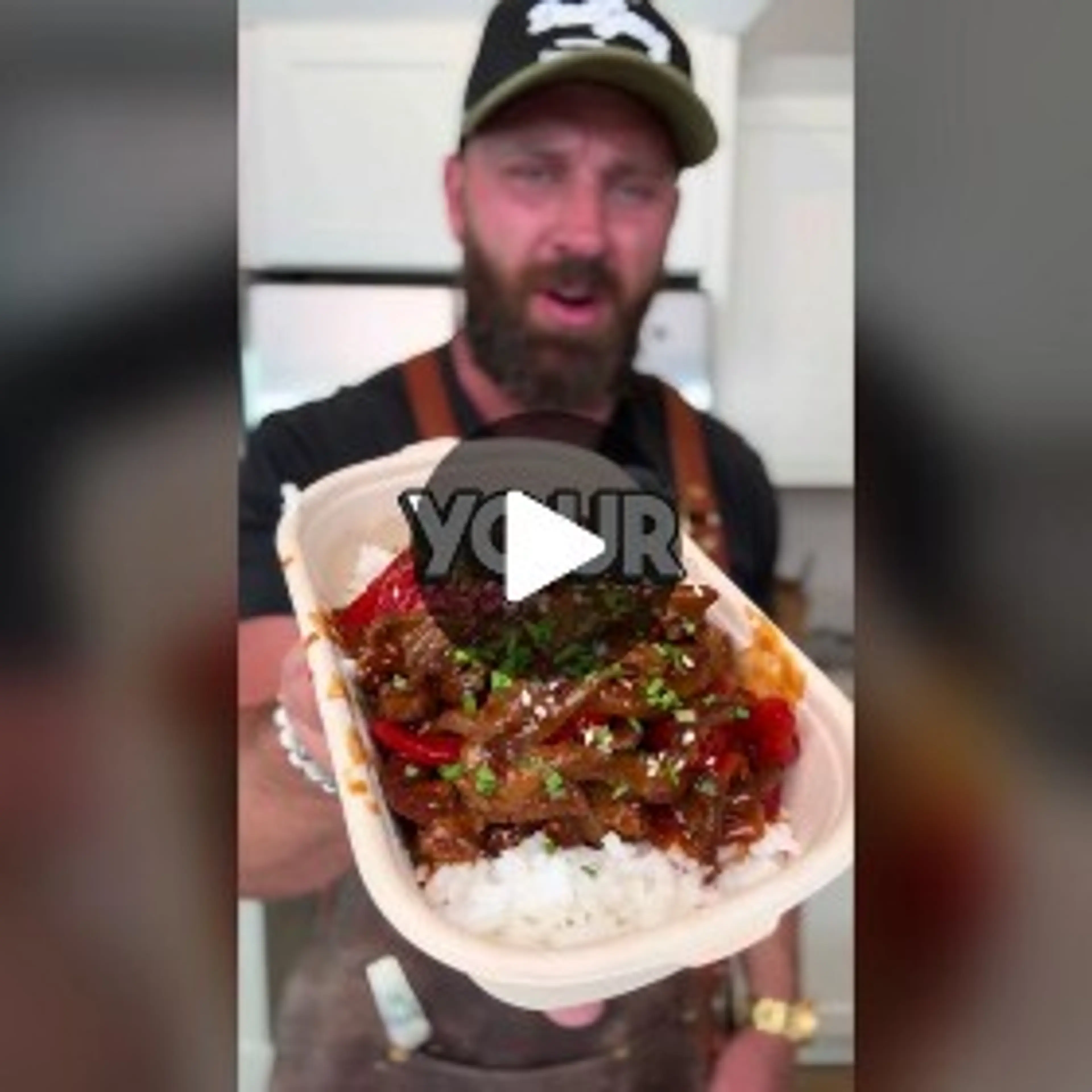 Mongolian Beef & Rice