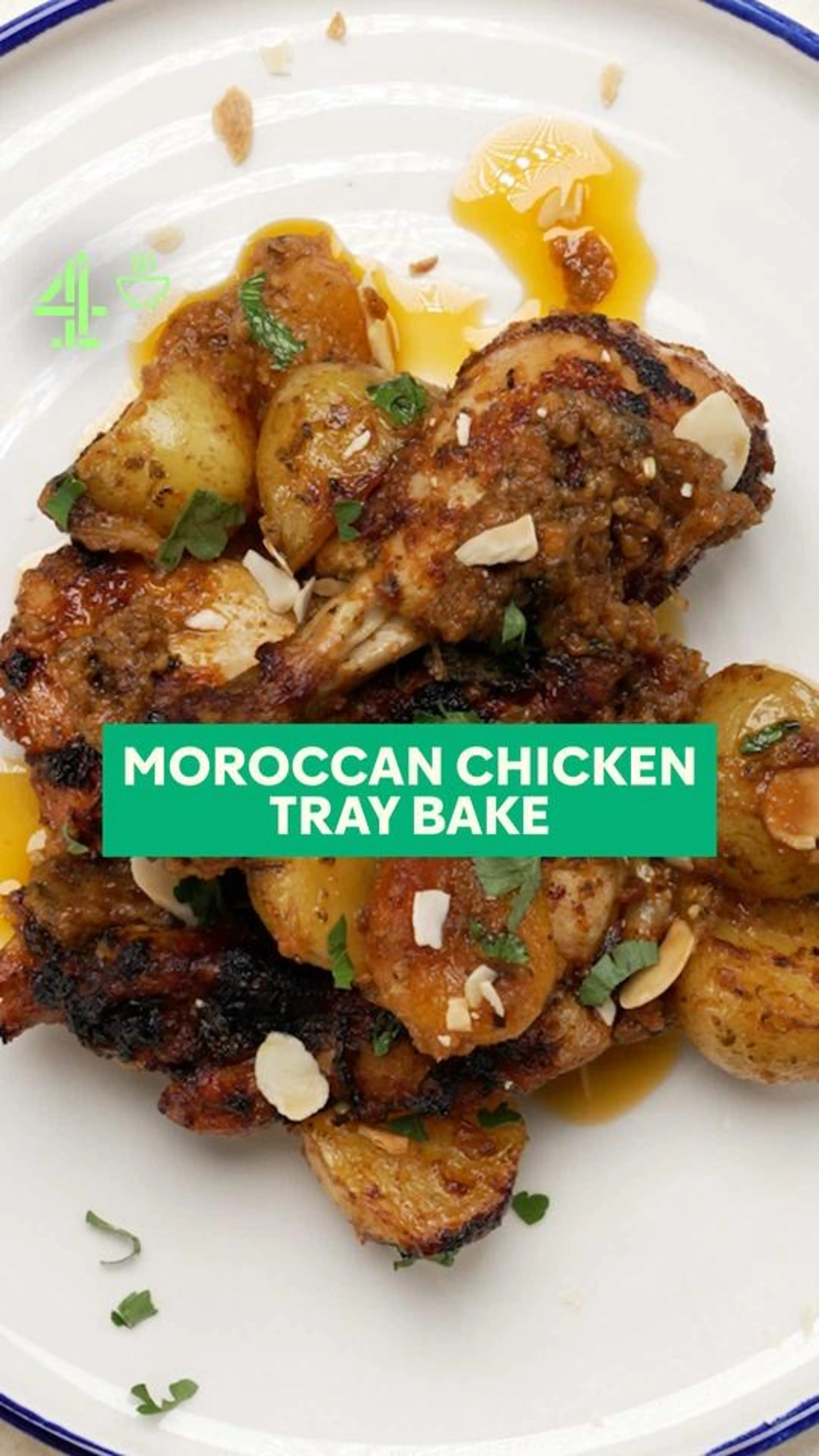 Moroccan Chicken Traybake