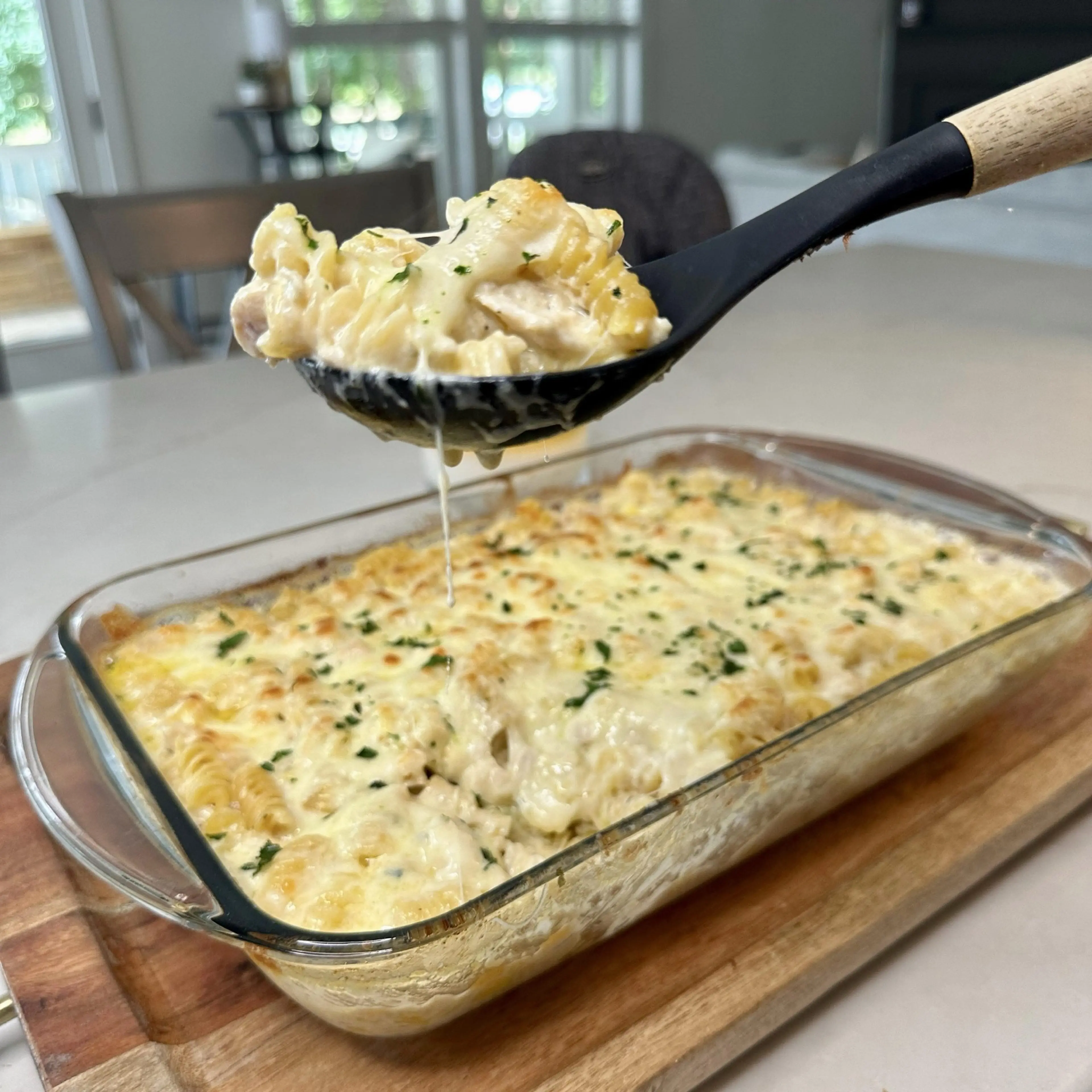 Garlic Parmesan Chicken Pasta