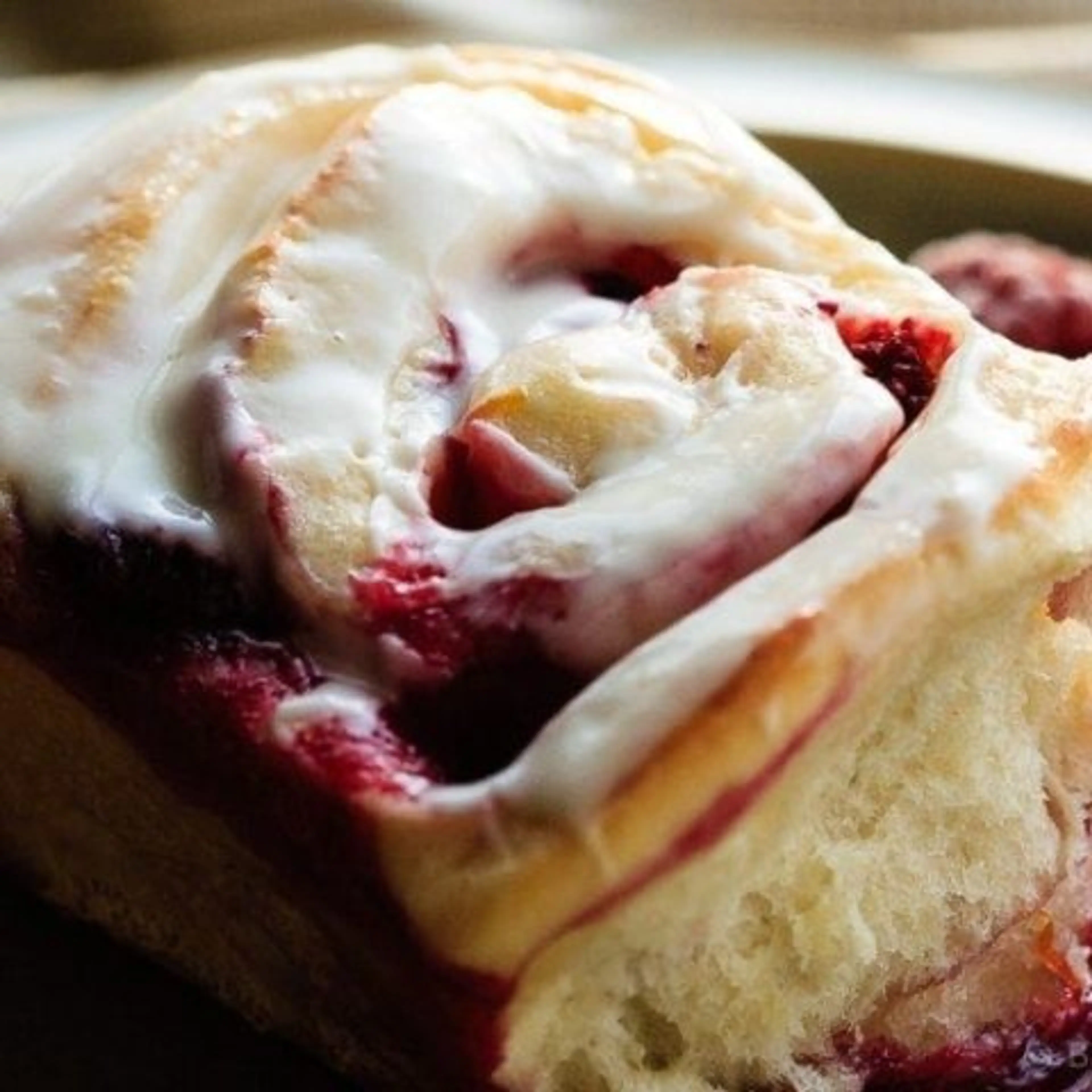 Lemon Raspberry Sweet Rolls