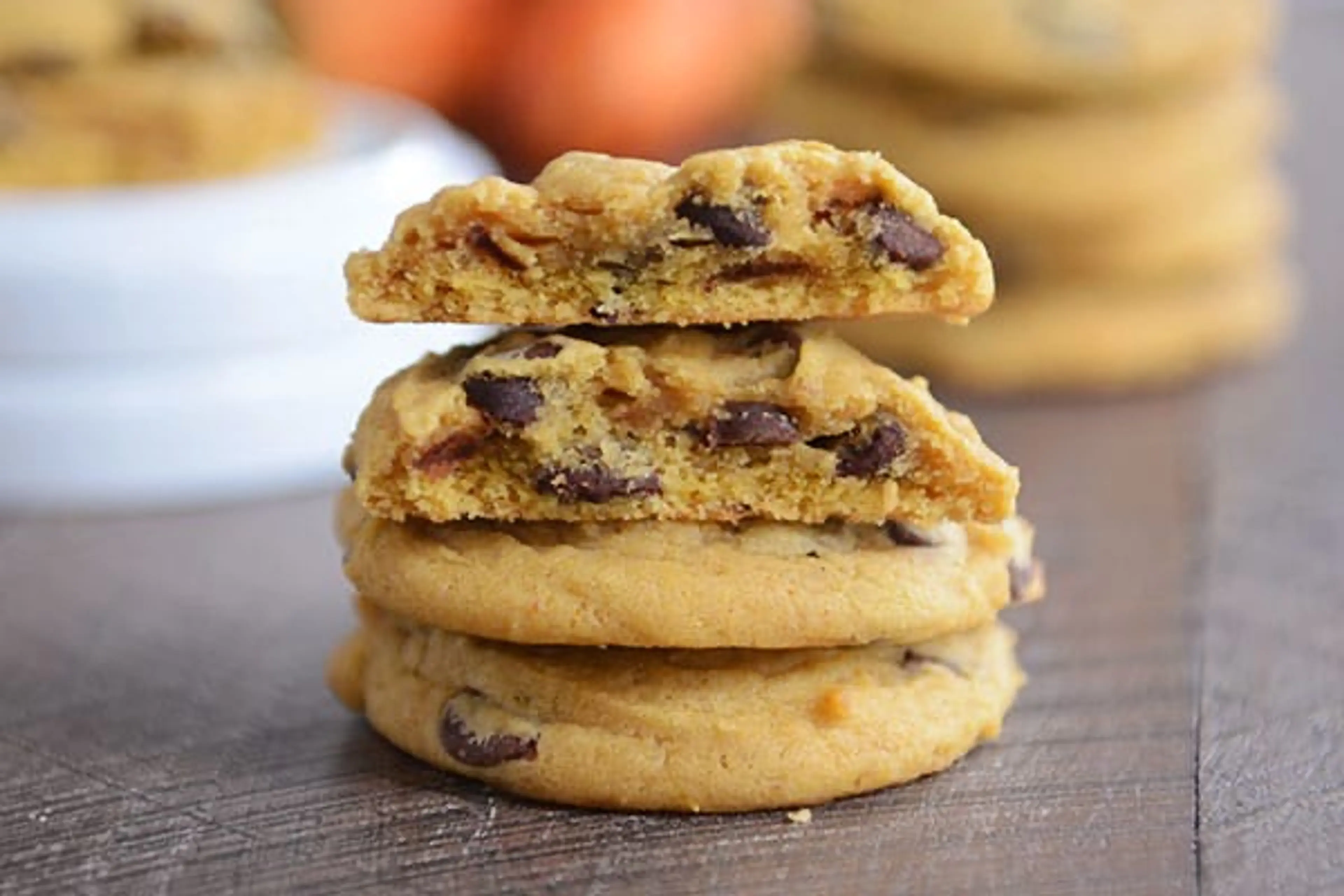 Chocolate Chip Pumpkin Cookies