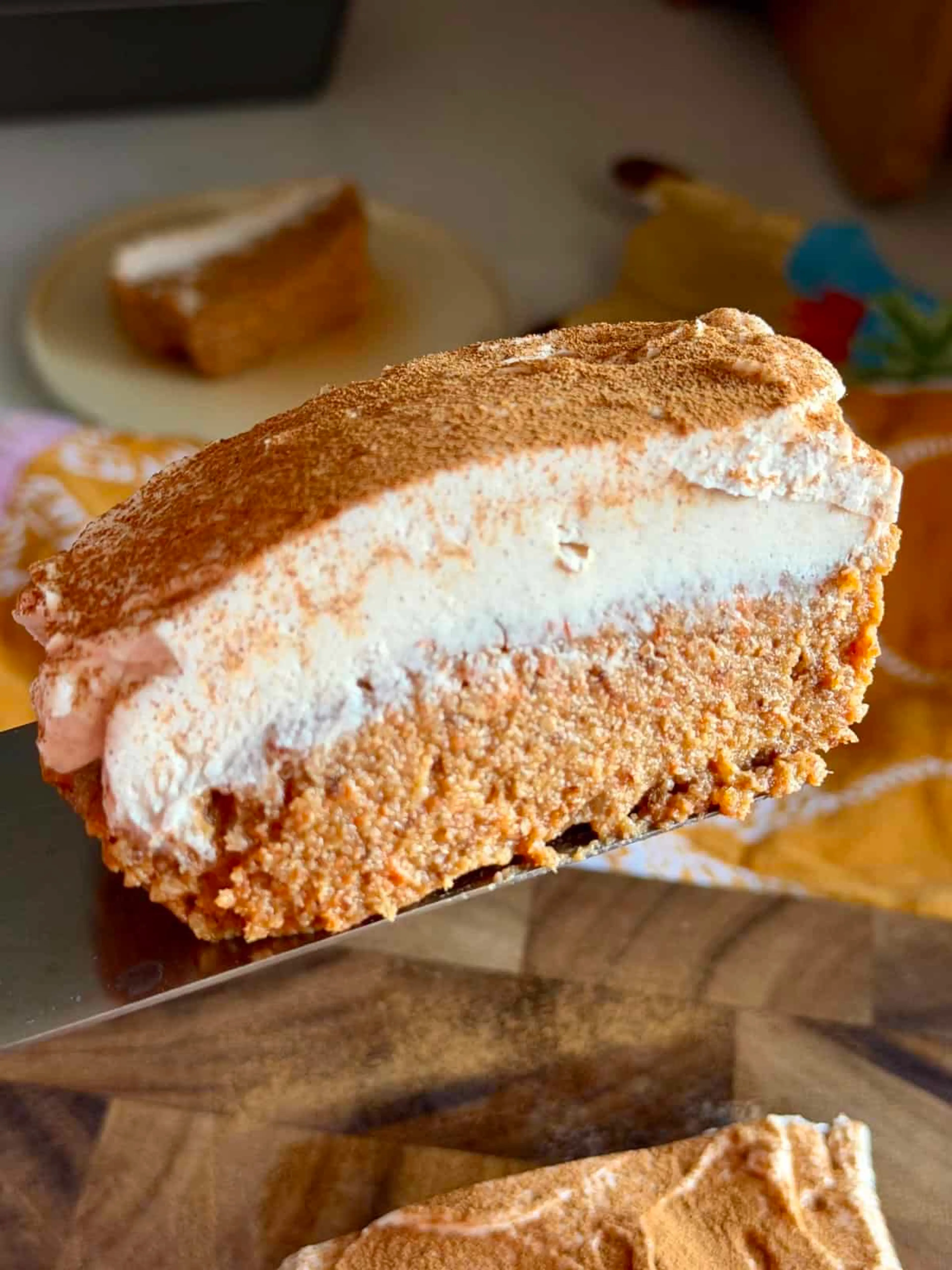 No Bake Healthy Carrot Cake (No Refined Sugar)