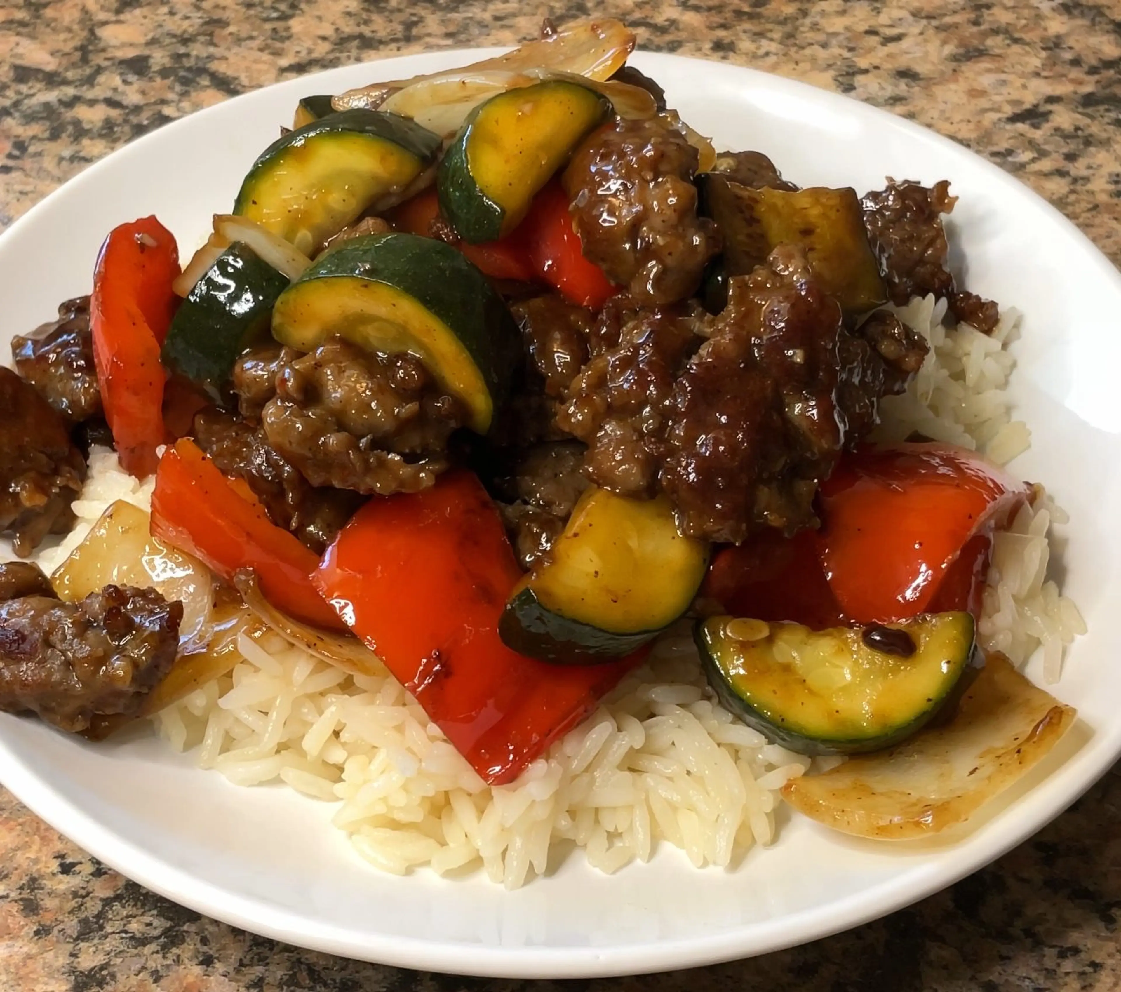 Sweet and Spicy Pork Stir Fry