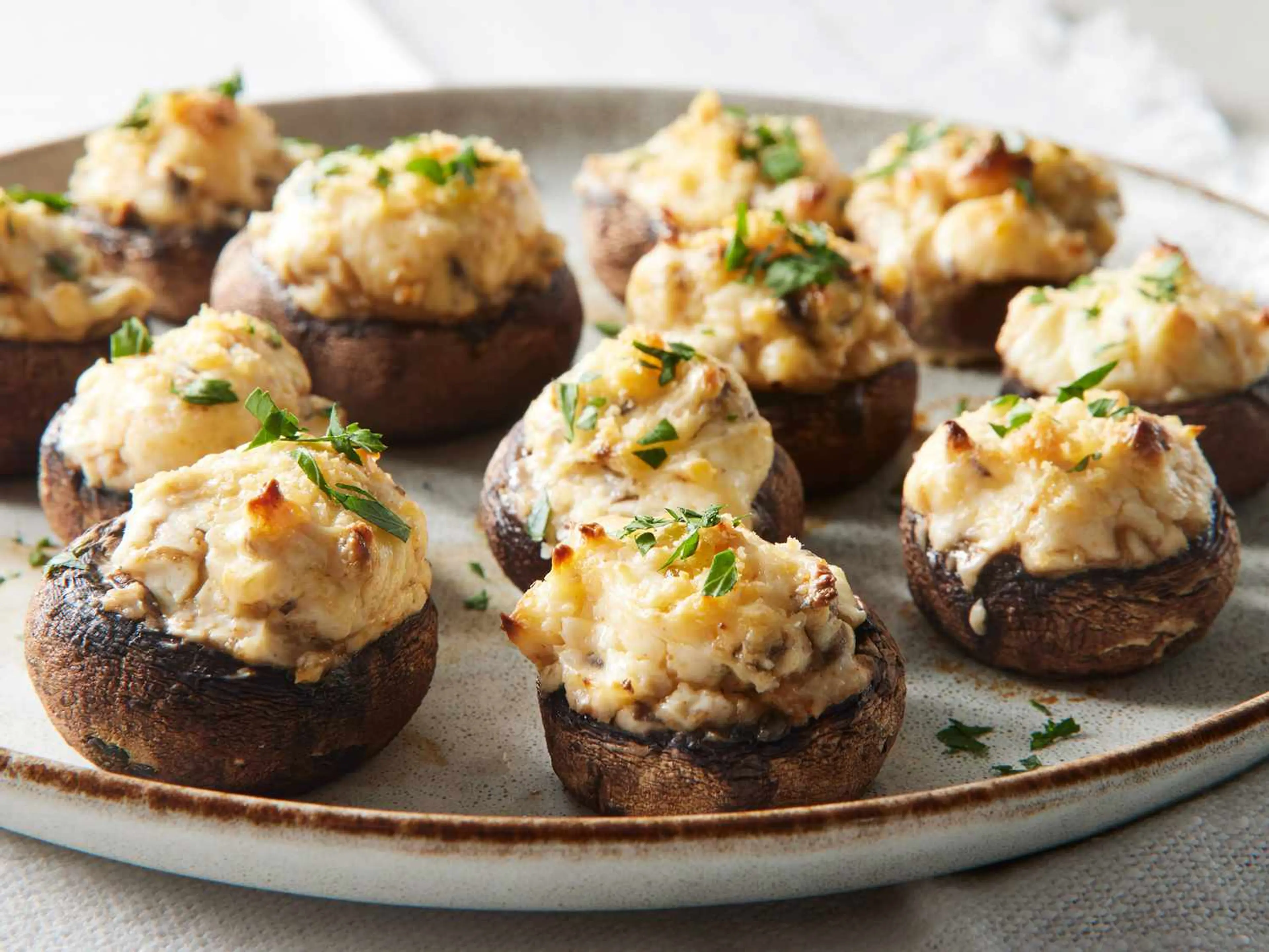 Mouth-Watering Stuffed Mushrooms