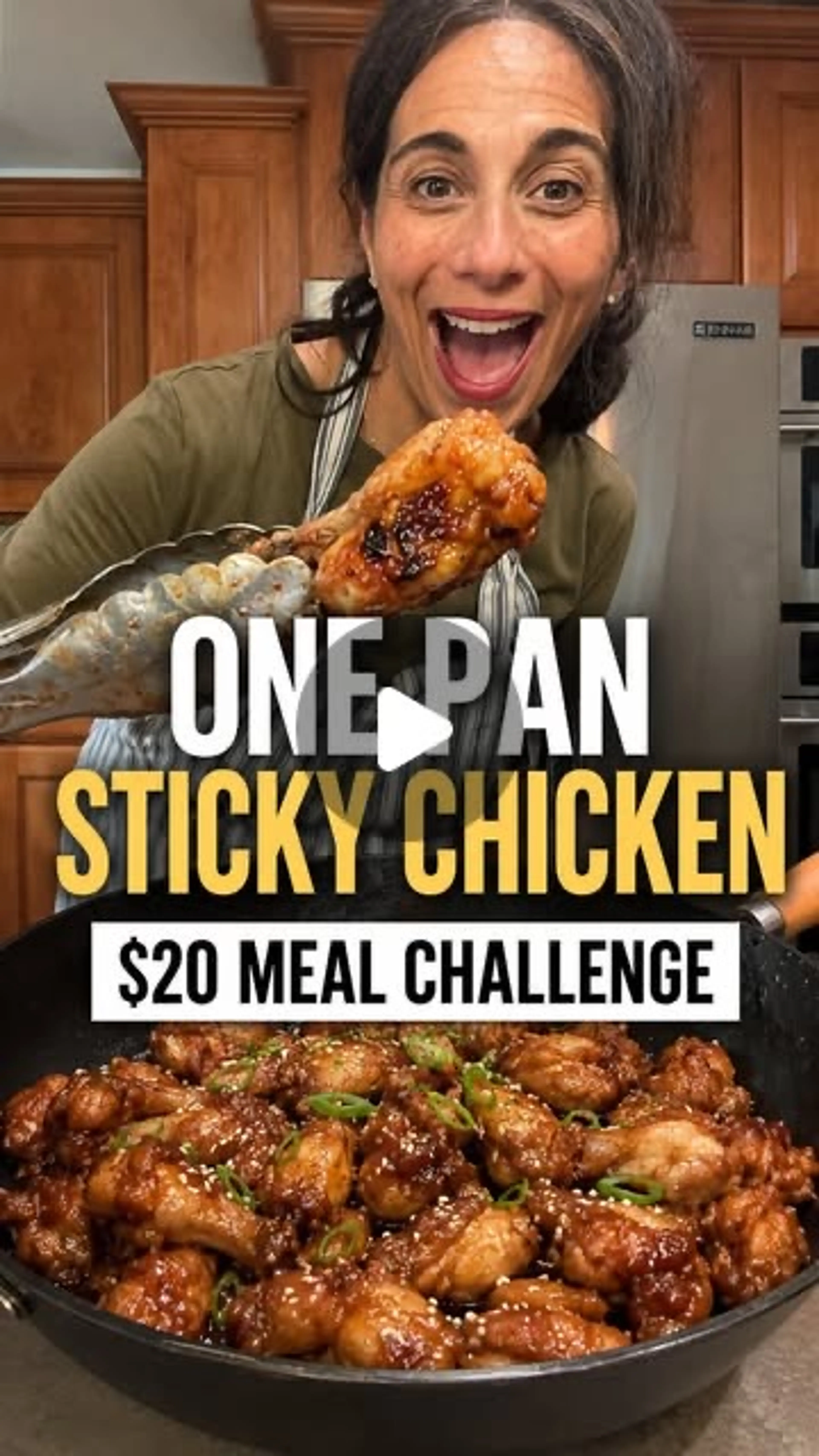 One-pan Sticky Chicken Drumettes
