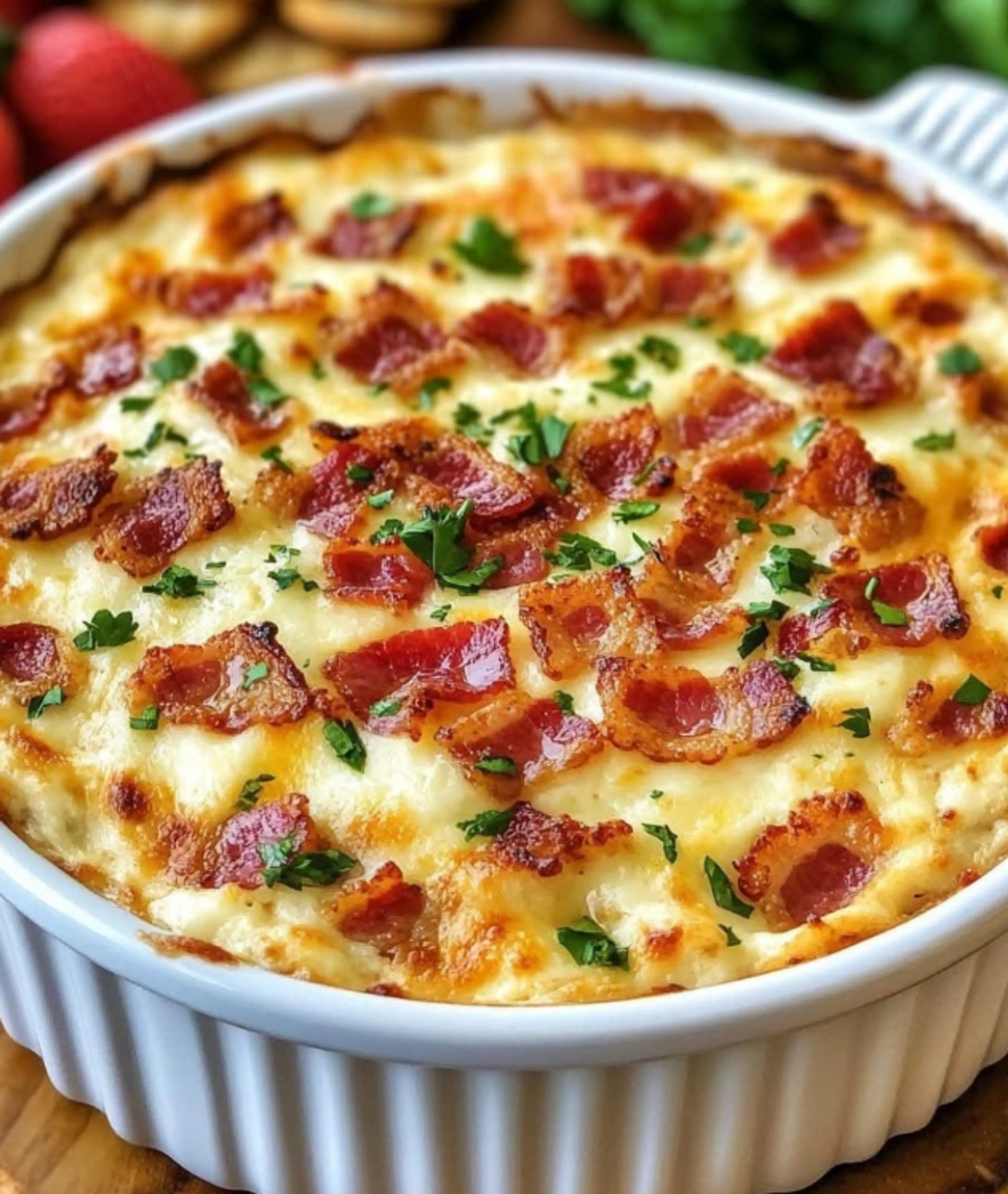 Hot Smoked Gouda Bacon Dip