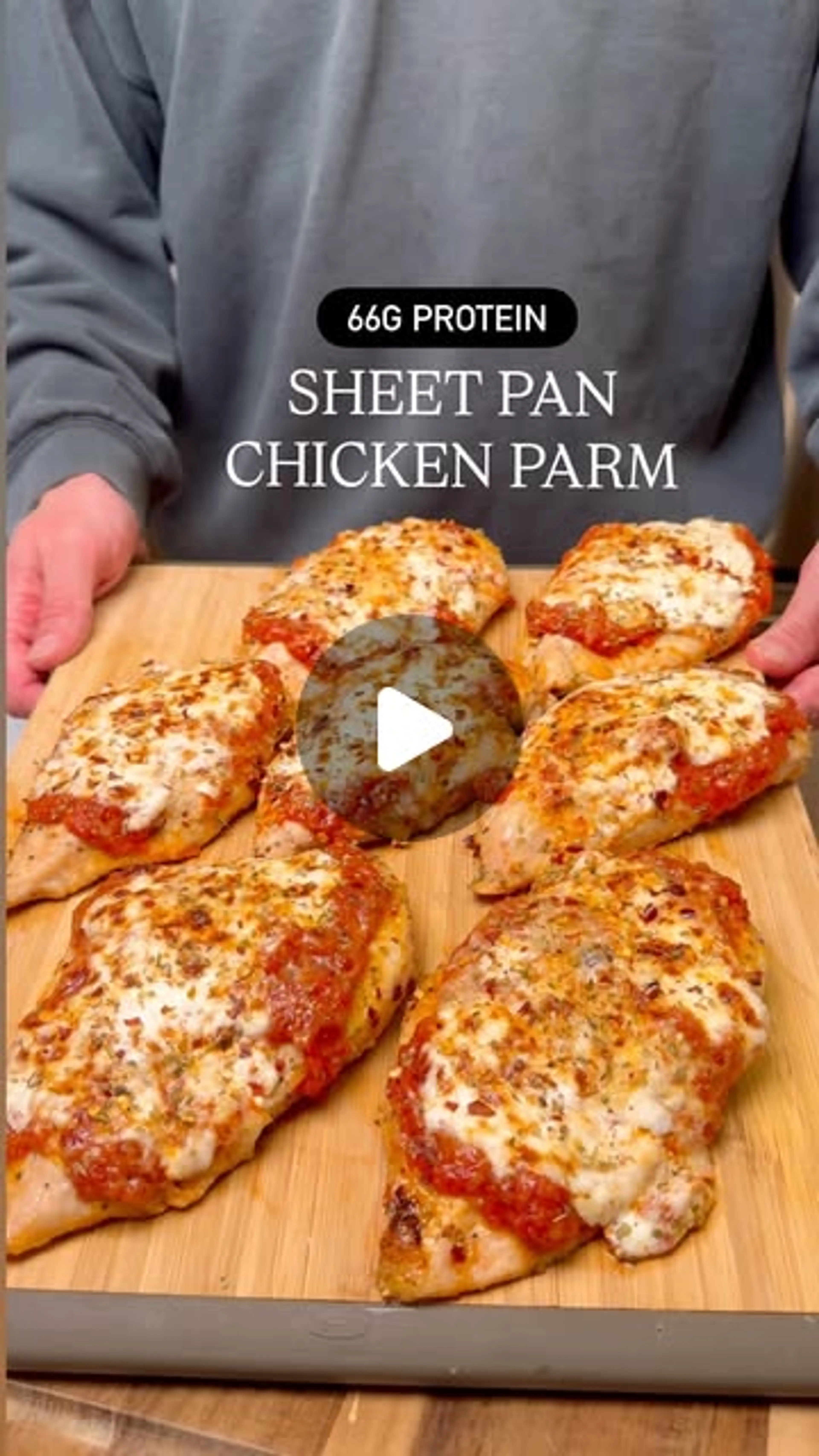 Sheet Pan Chicken Parm