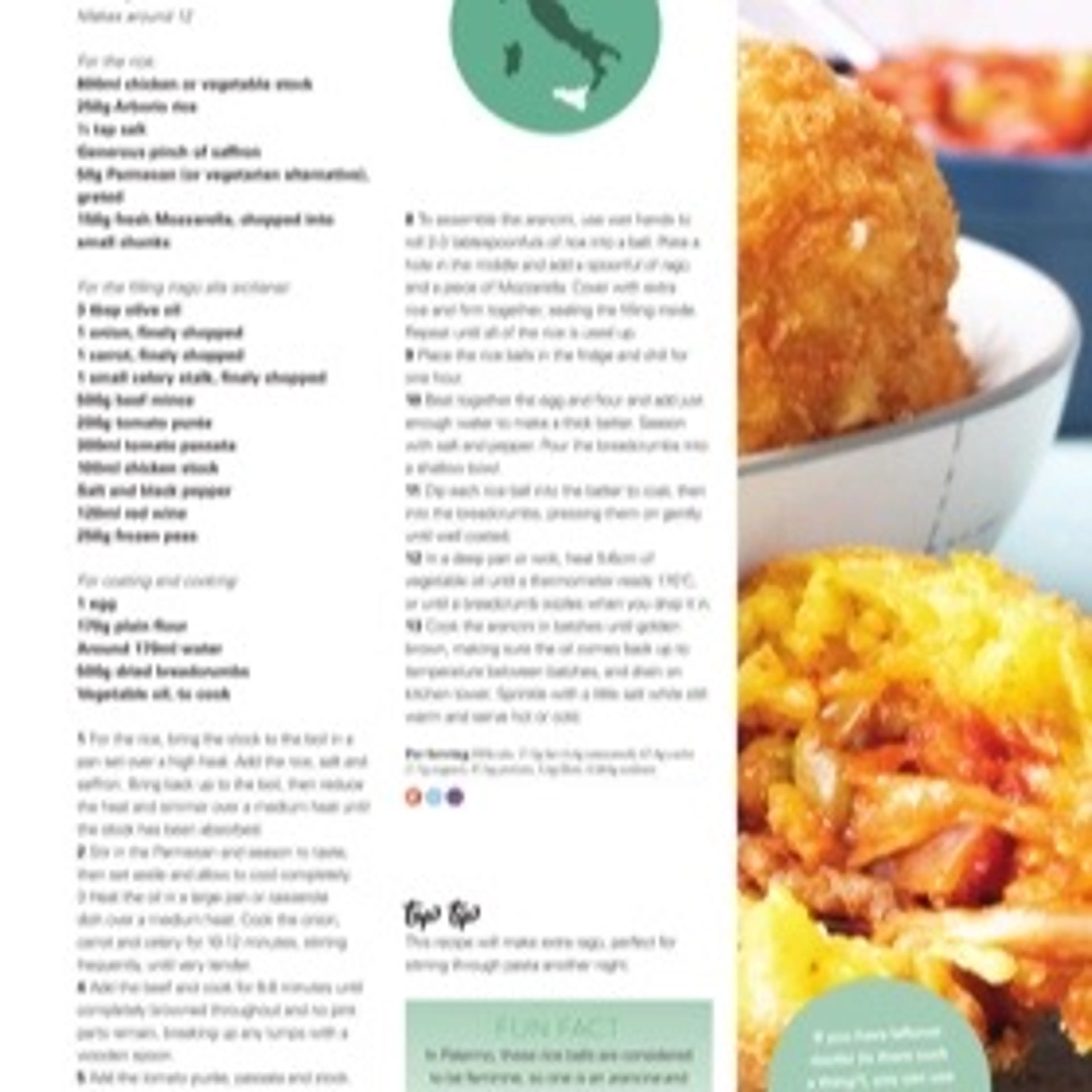 Arrancini (Stuffed Rice Balls)