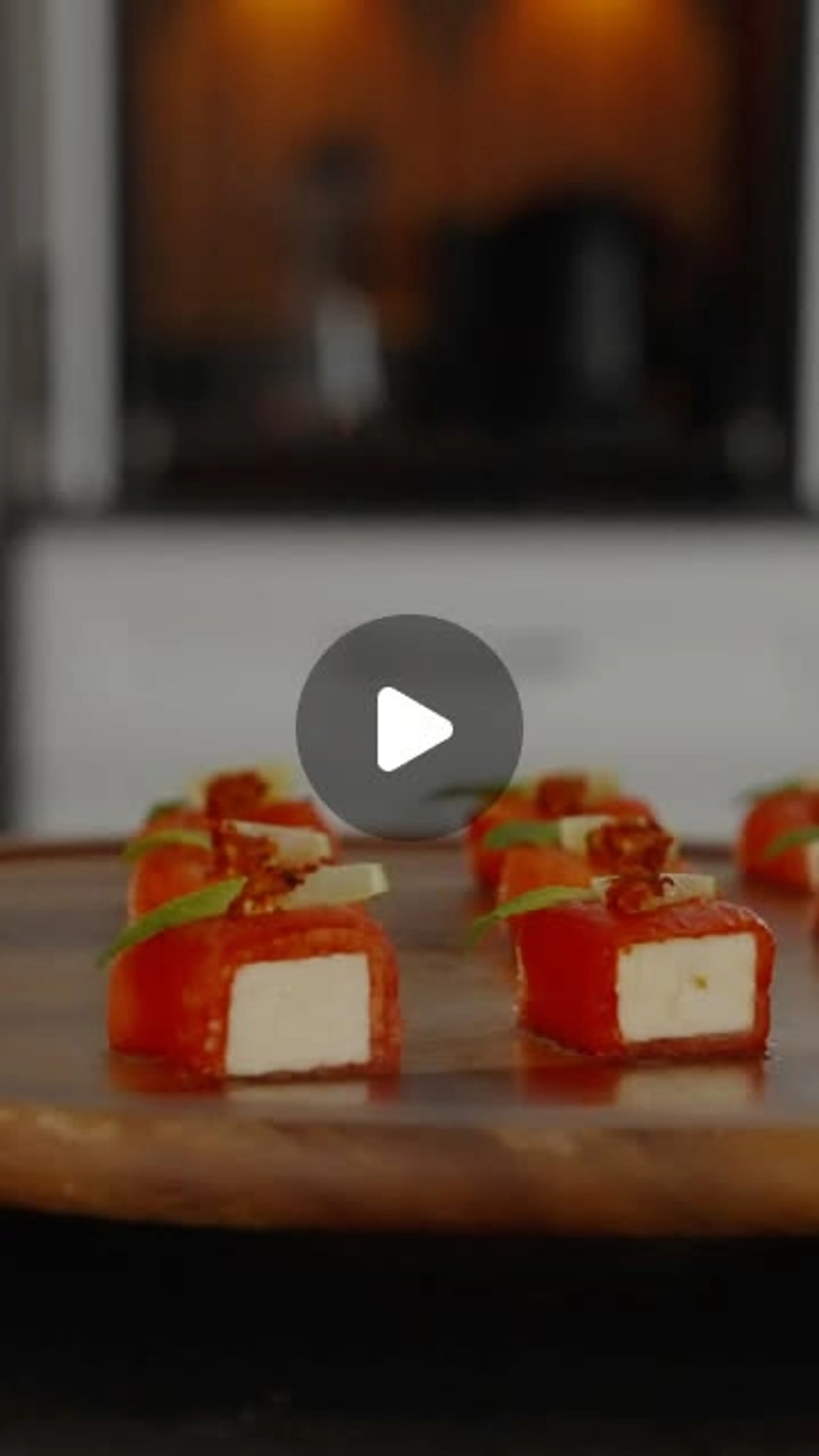 Watermelon Feta Rolls