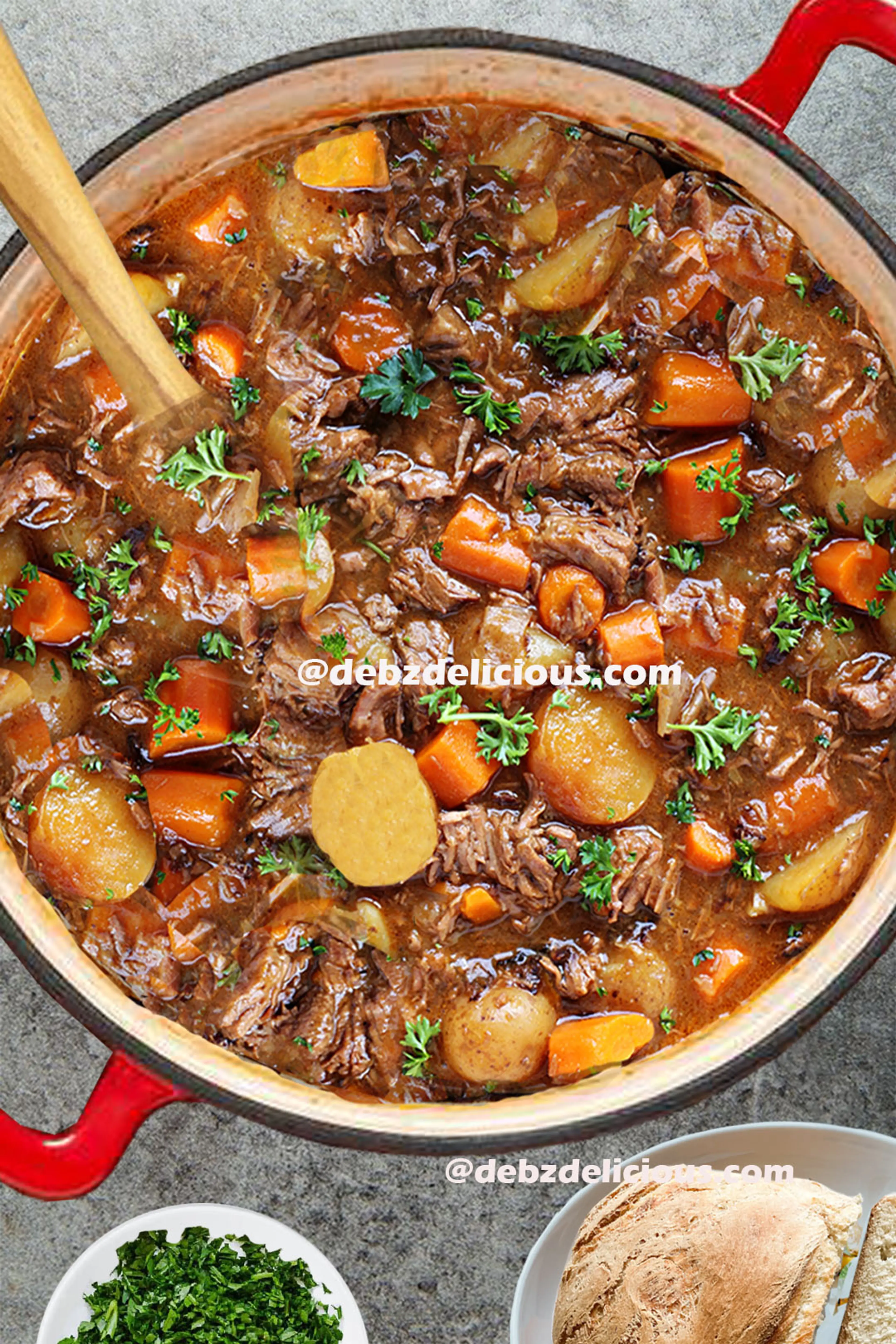 Beef Stew With Carrots And Potatoes, Dutch Oven Beef Stew