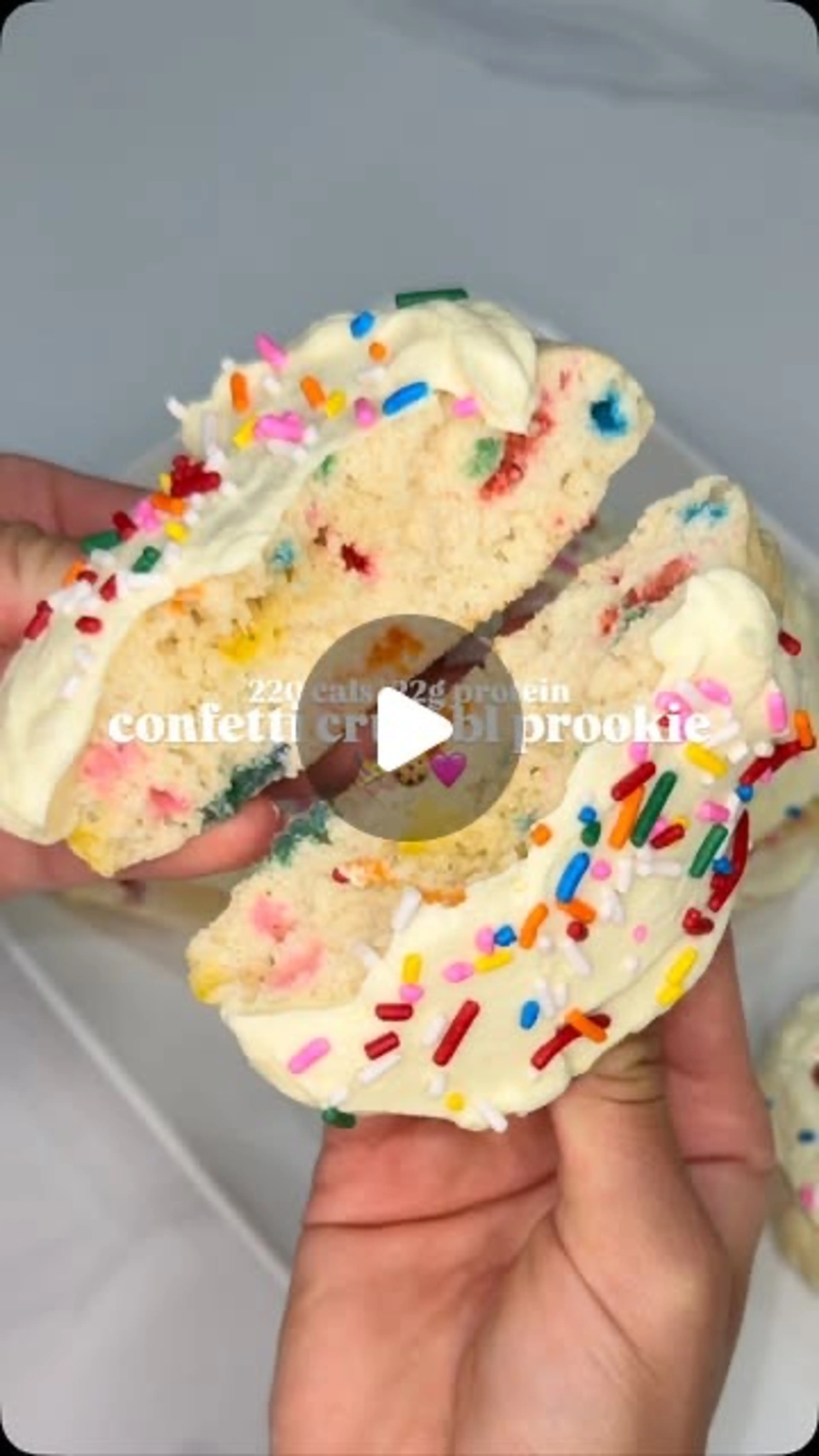 Confetti Crumbl Prookies