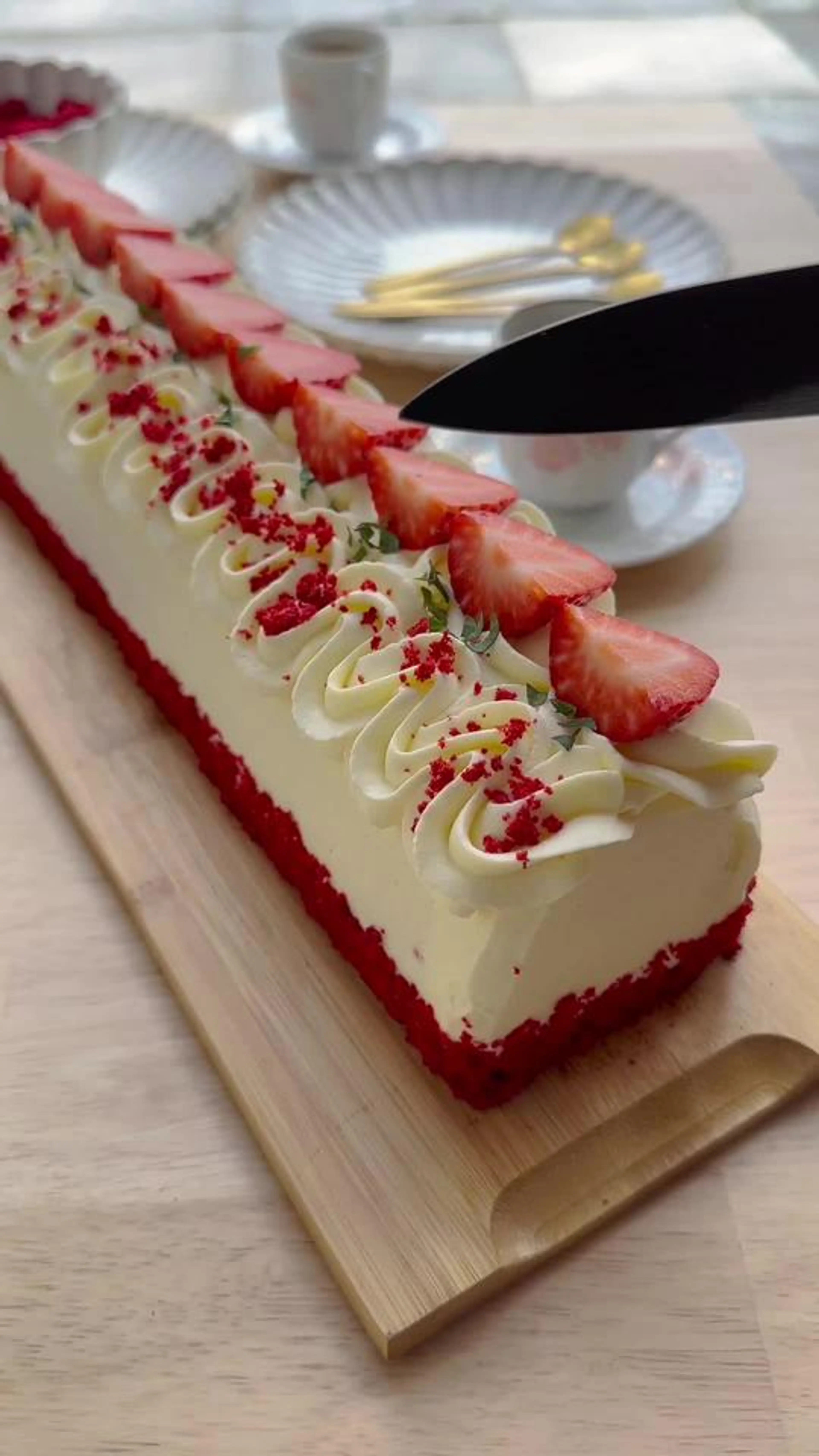 Red Velvet Cake Roll