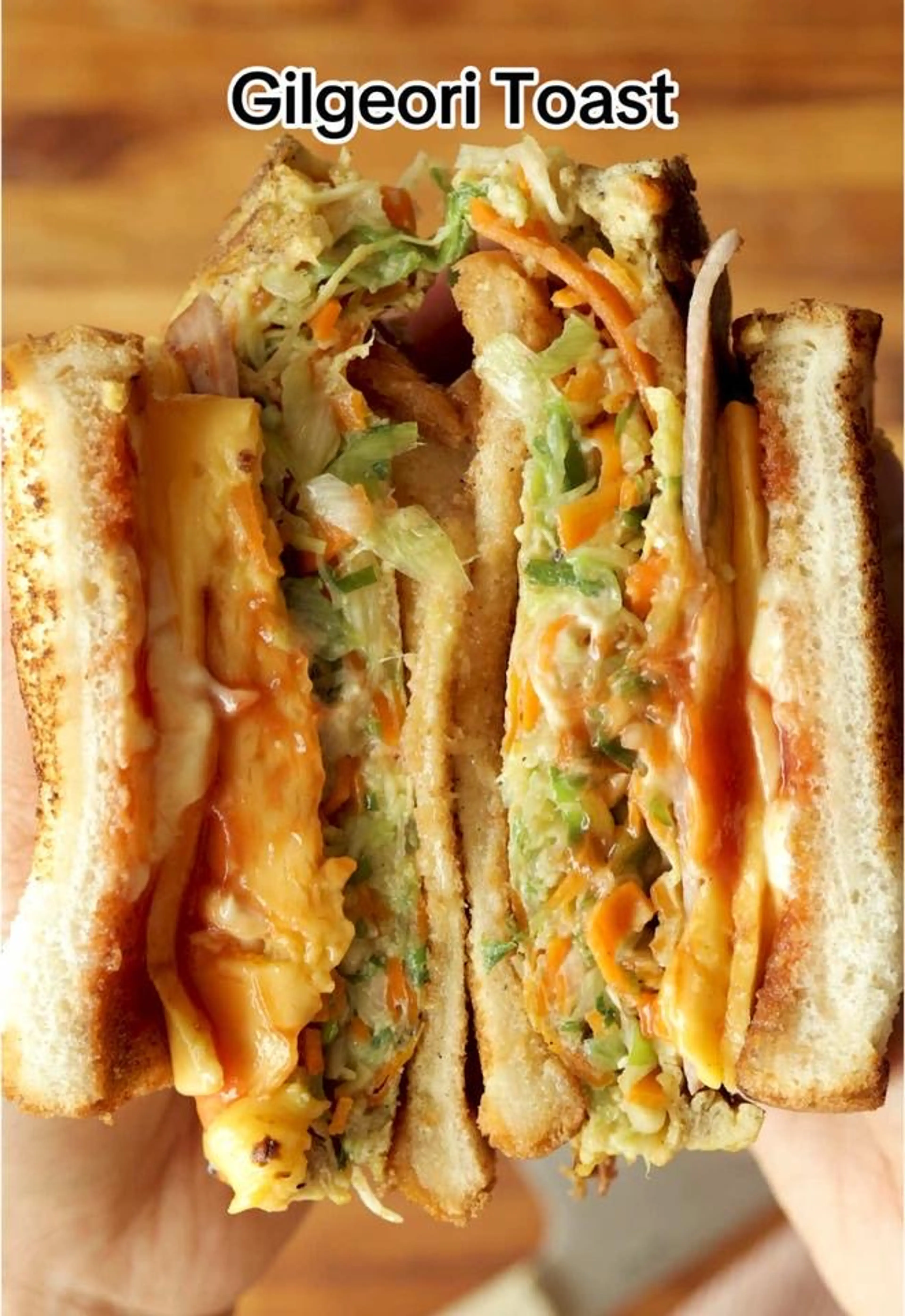 Cabbage And Ham Grilled Sammie