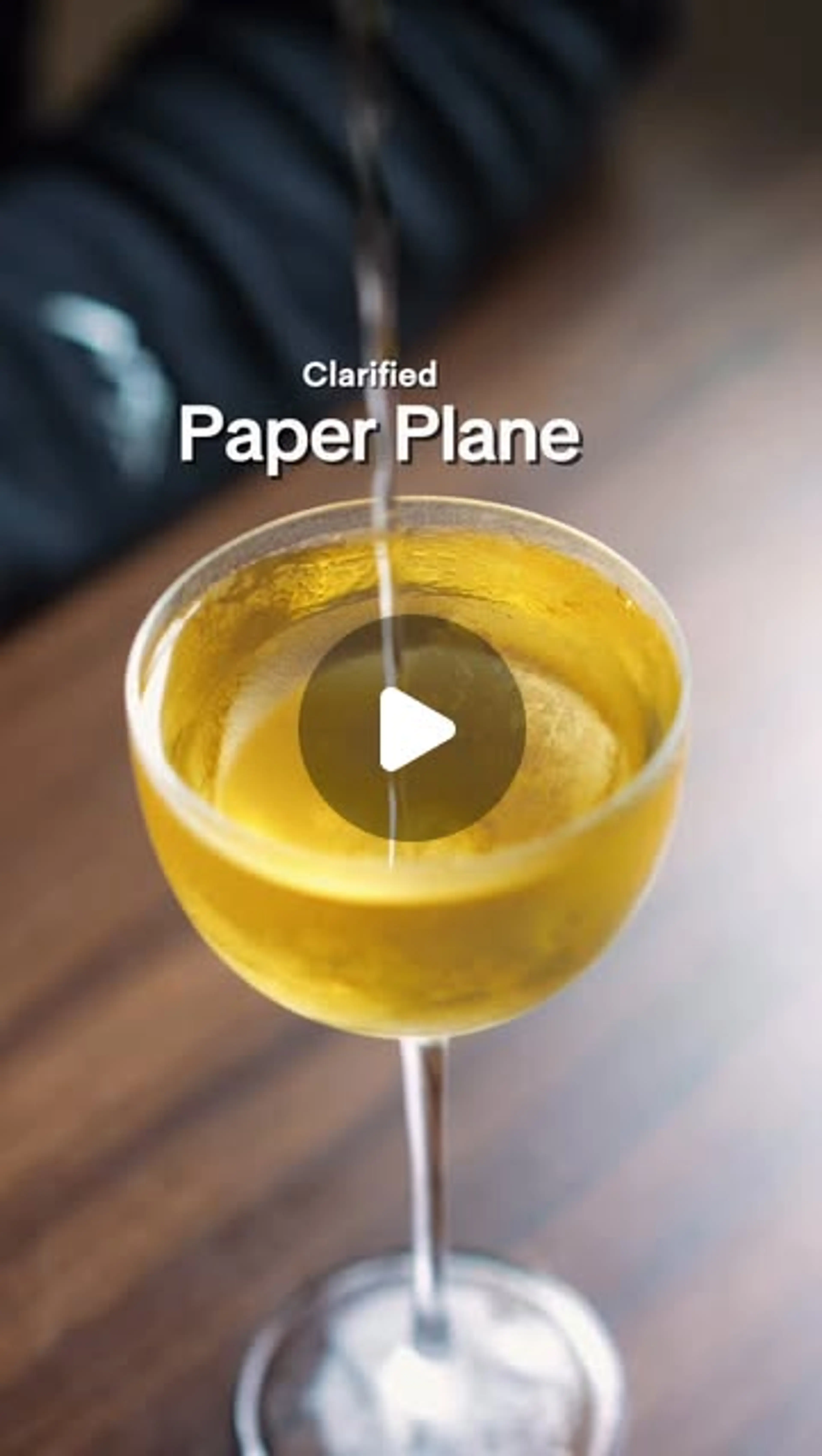 Here’s a Clarified Paper Plane—batched and Ready for the Hol