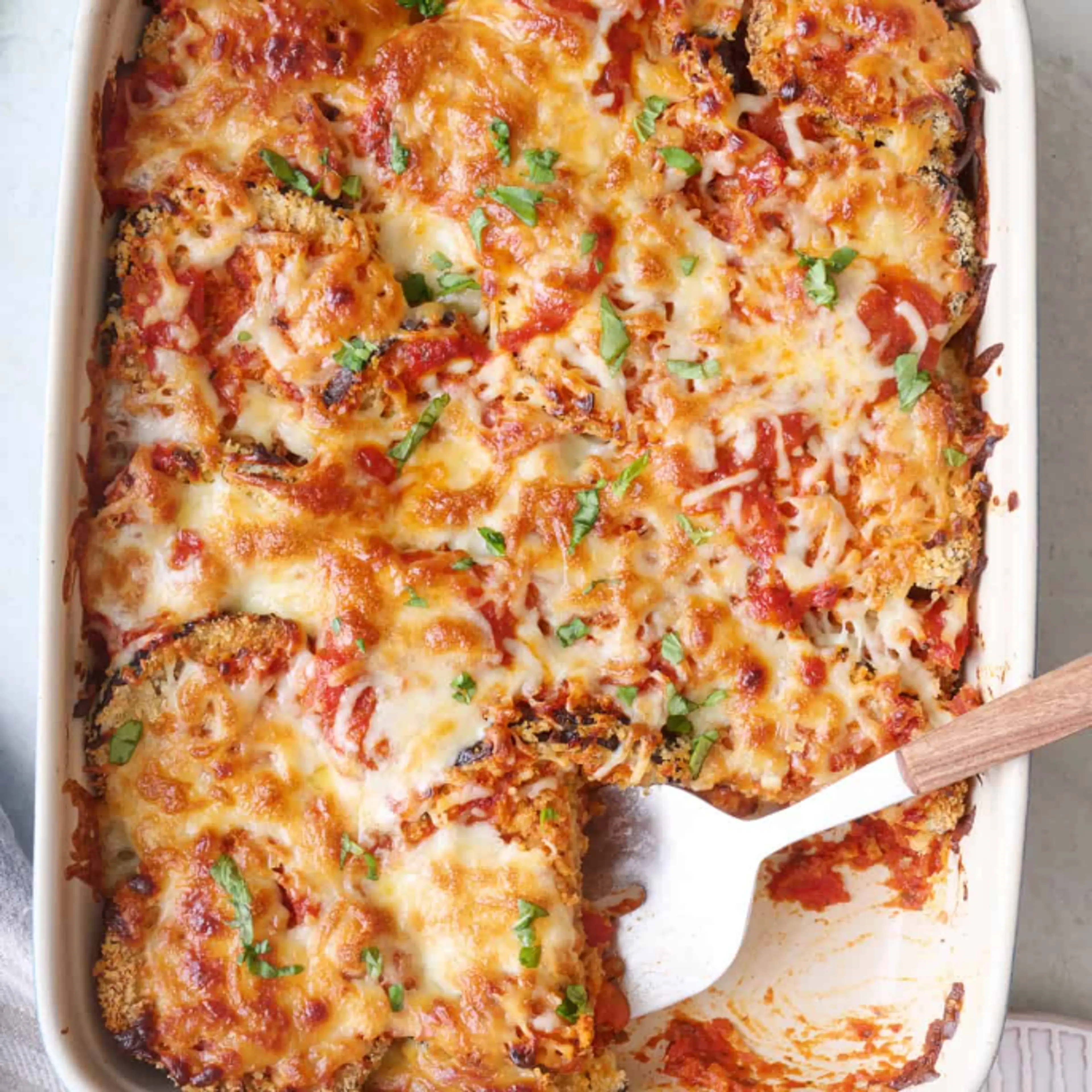 Baked Eggplant Parmesan