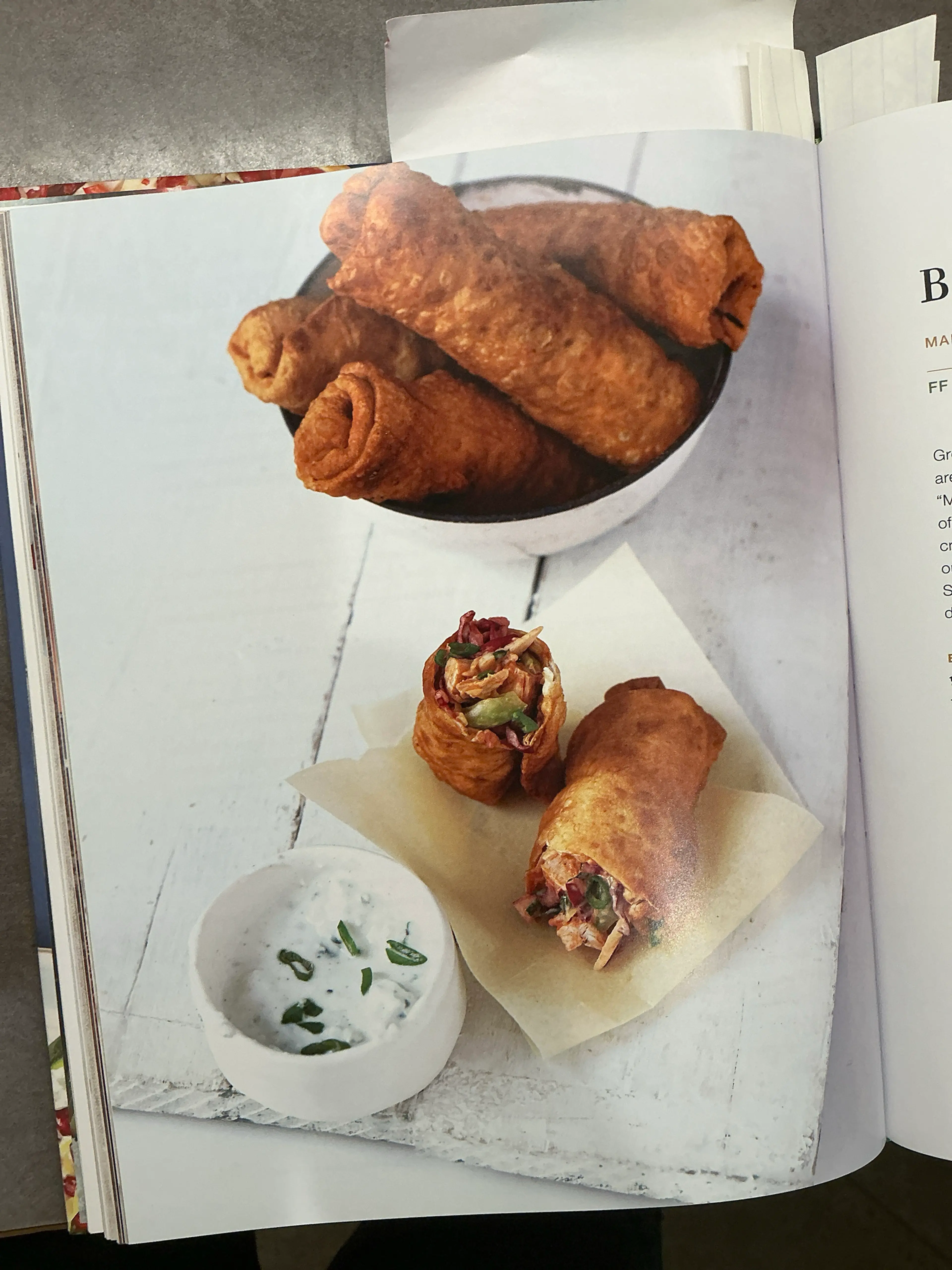 Buffalo Cabbage Spring Rolls