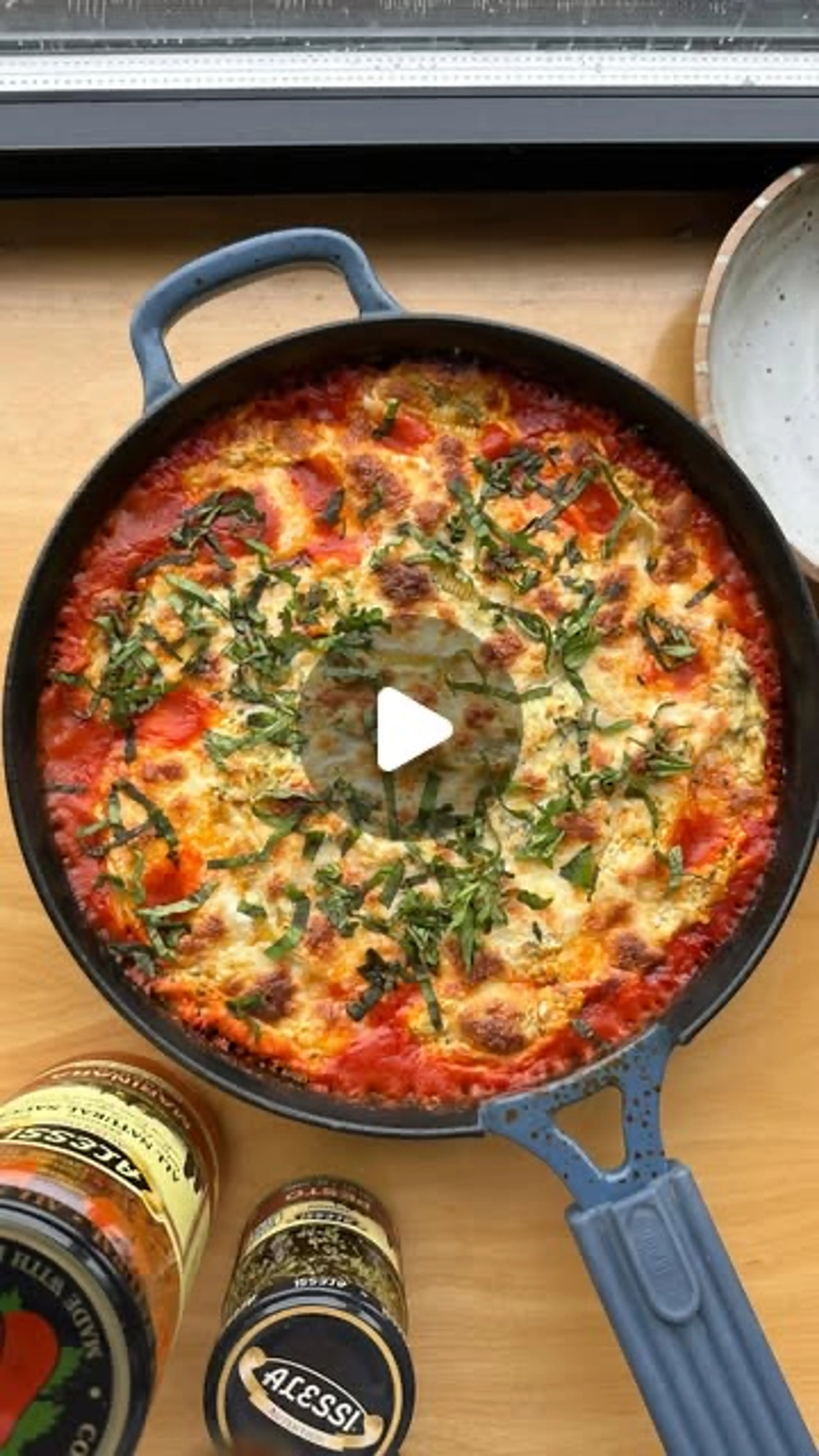 Pesto & Three Cheese Stuffed Shells