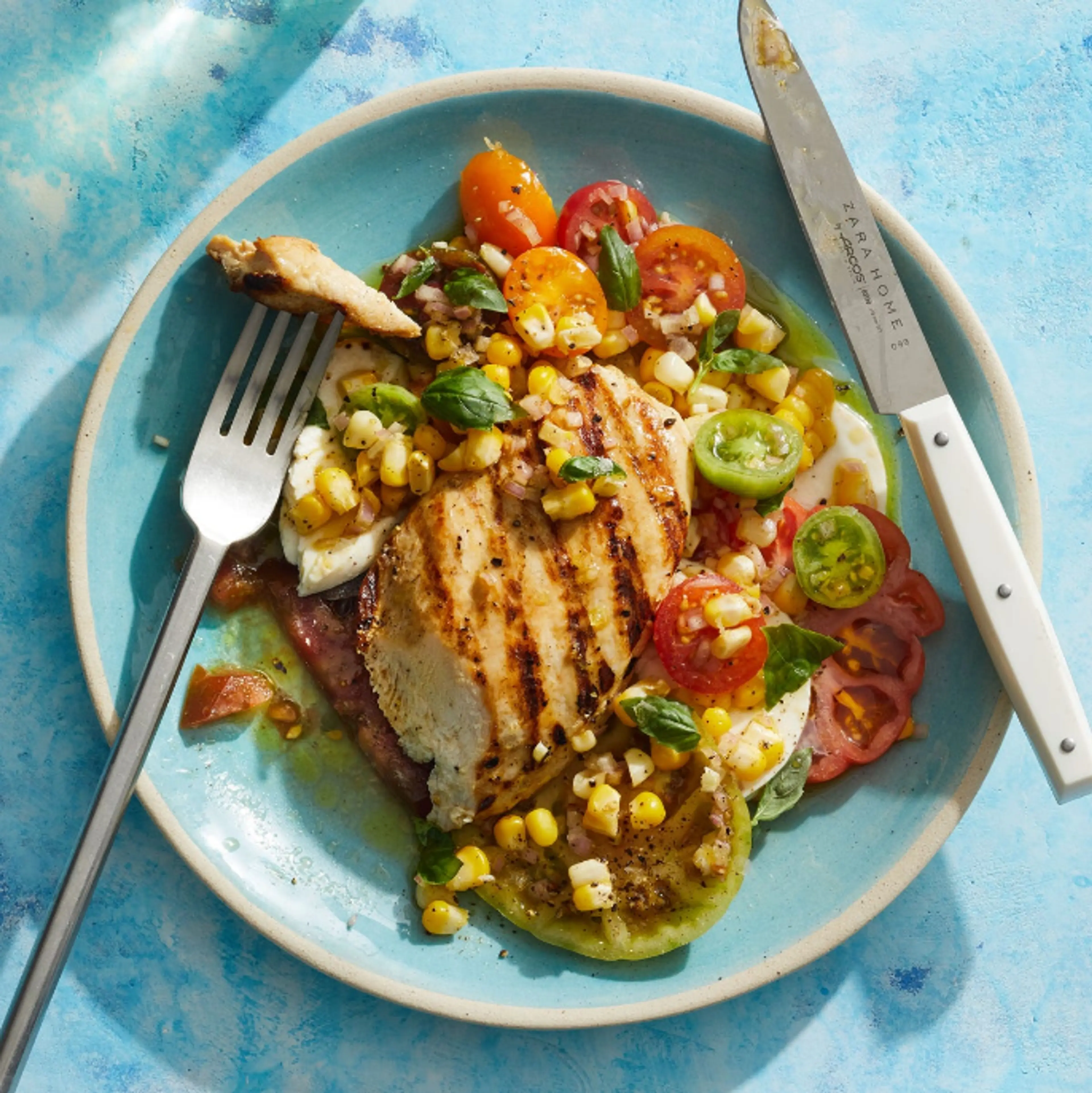 Grilled Chicken Caprese