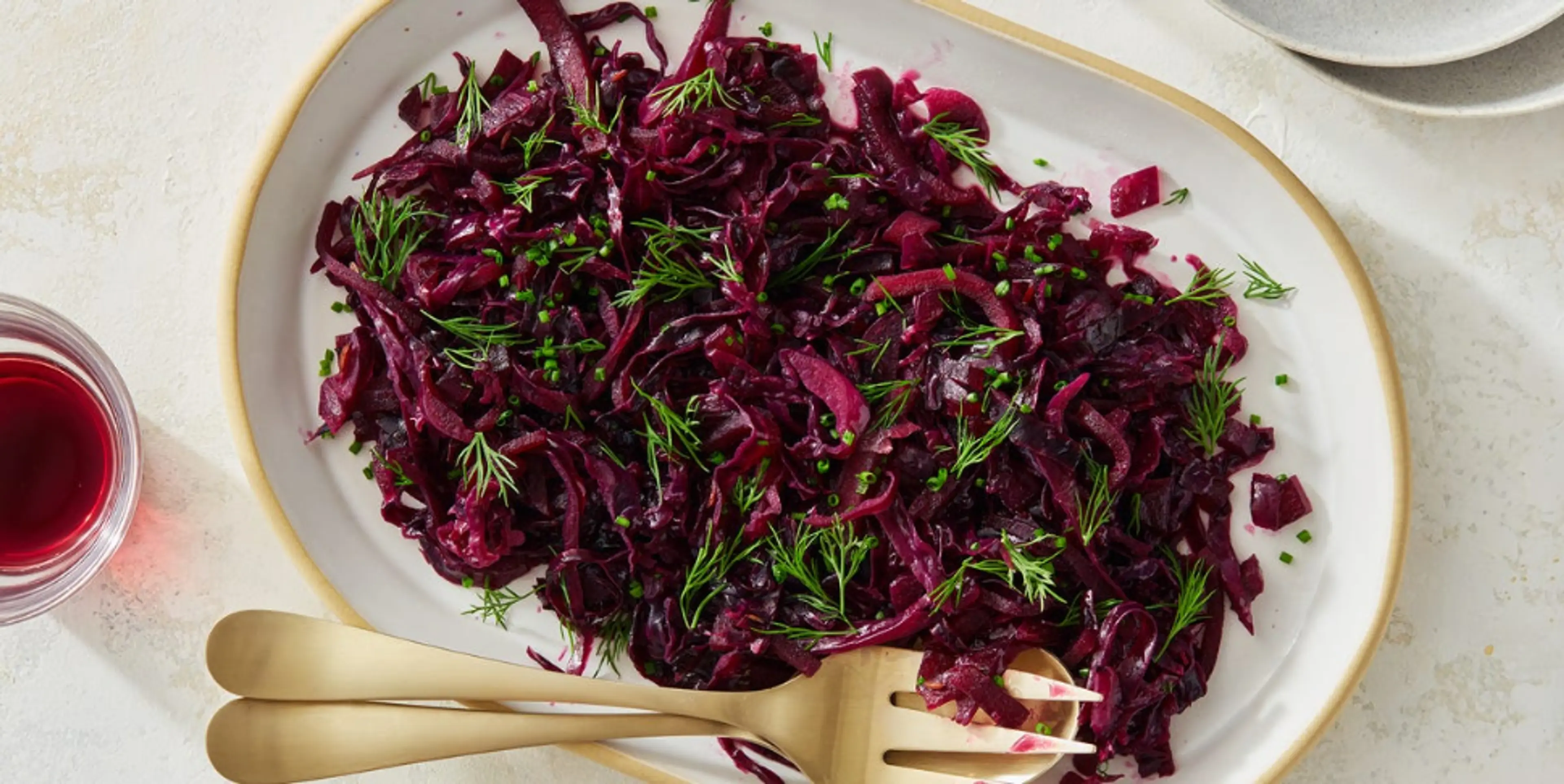 Sweet & Sour Braised Red Cabbage