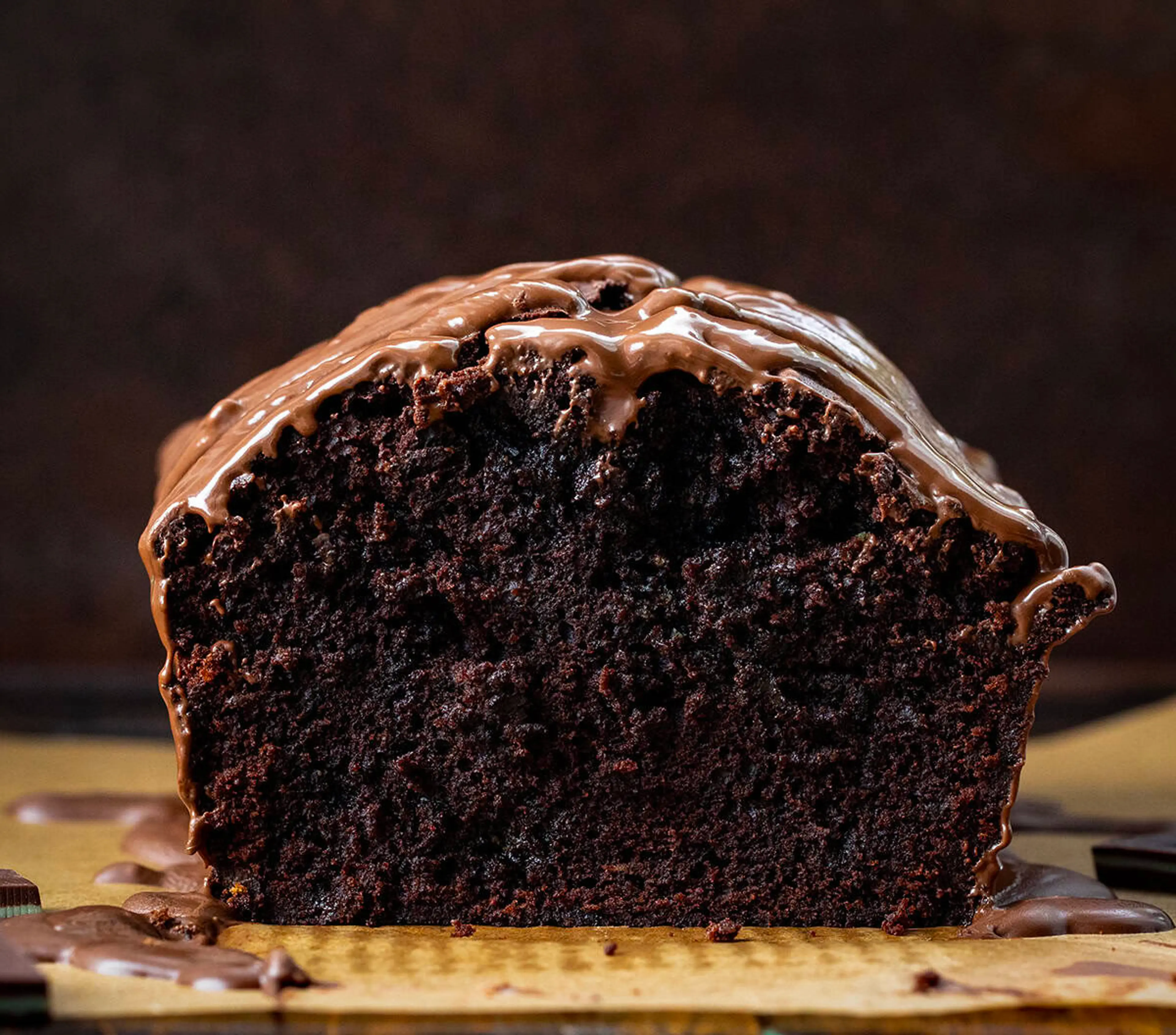 Peppermint Brownie Bread