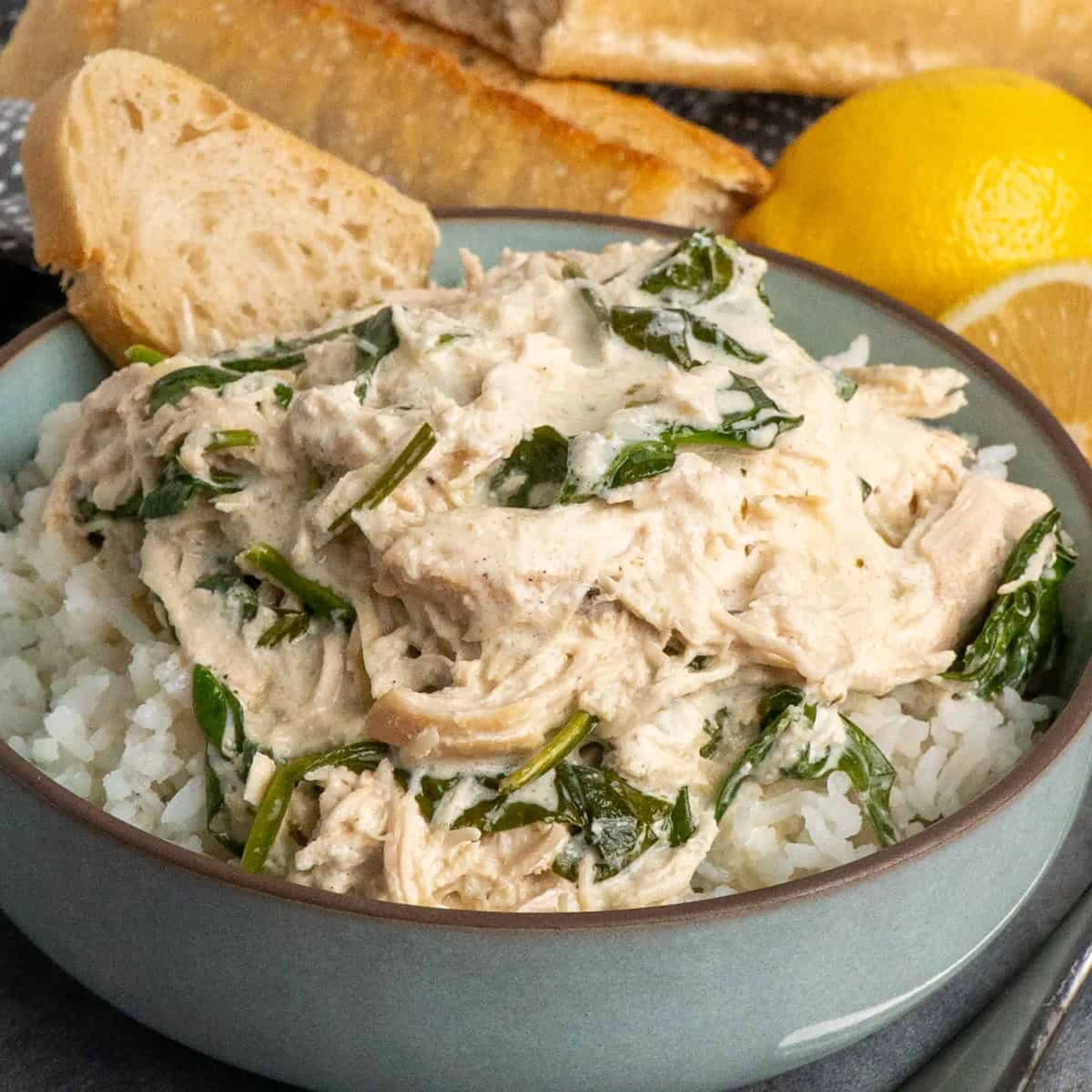 Slow Cooker Creamy Lemon Chicken