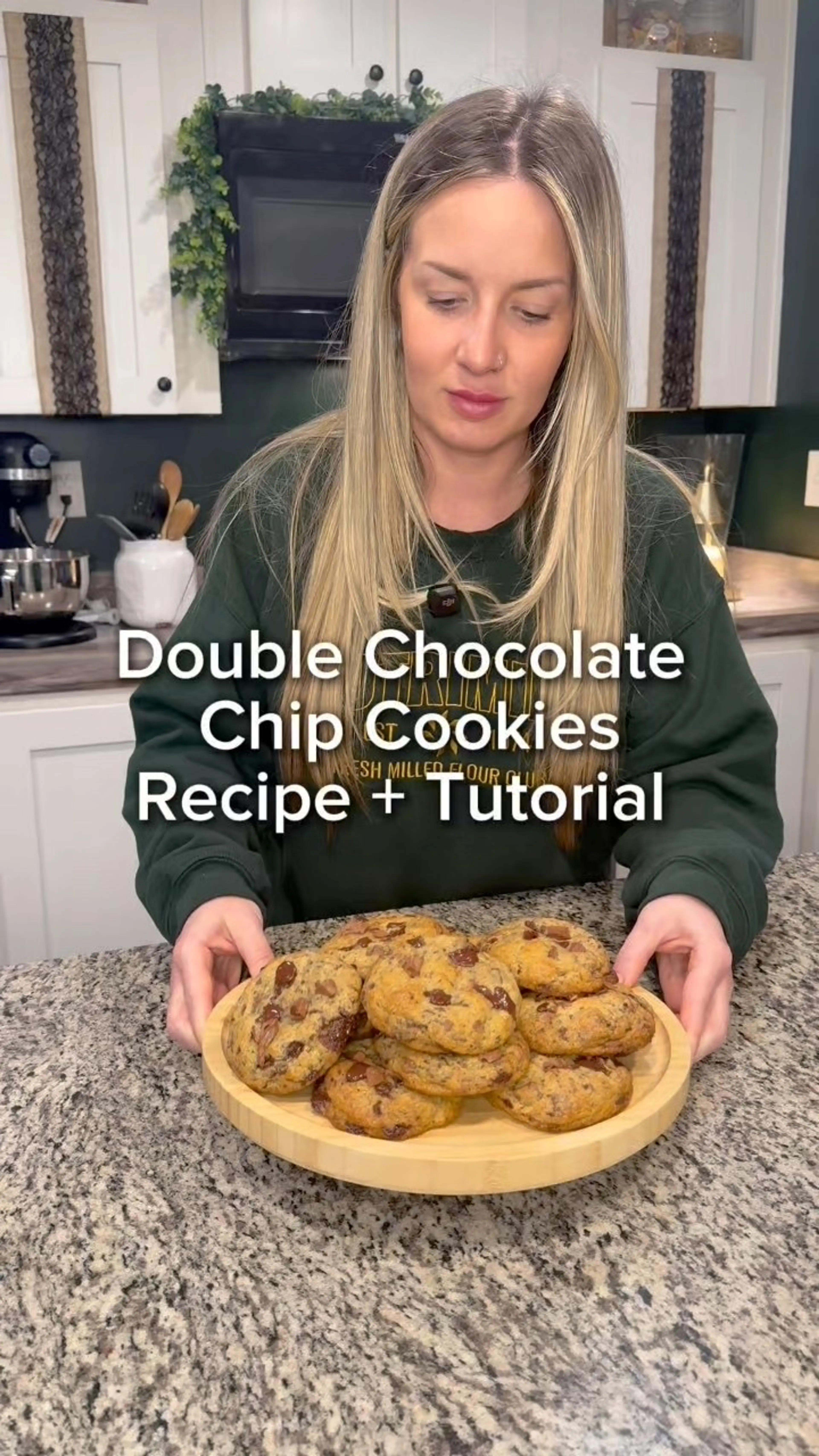 Chewy Chocolate Chip Sourdough Cookies
