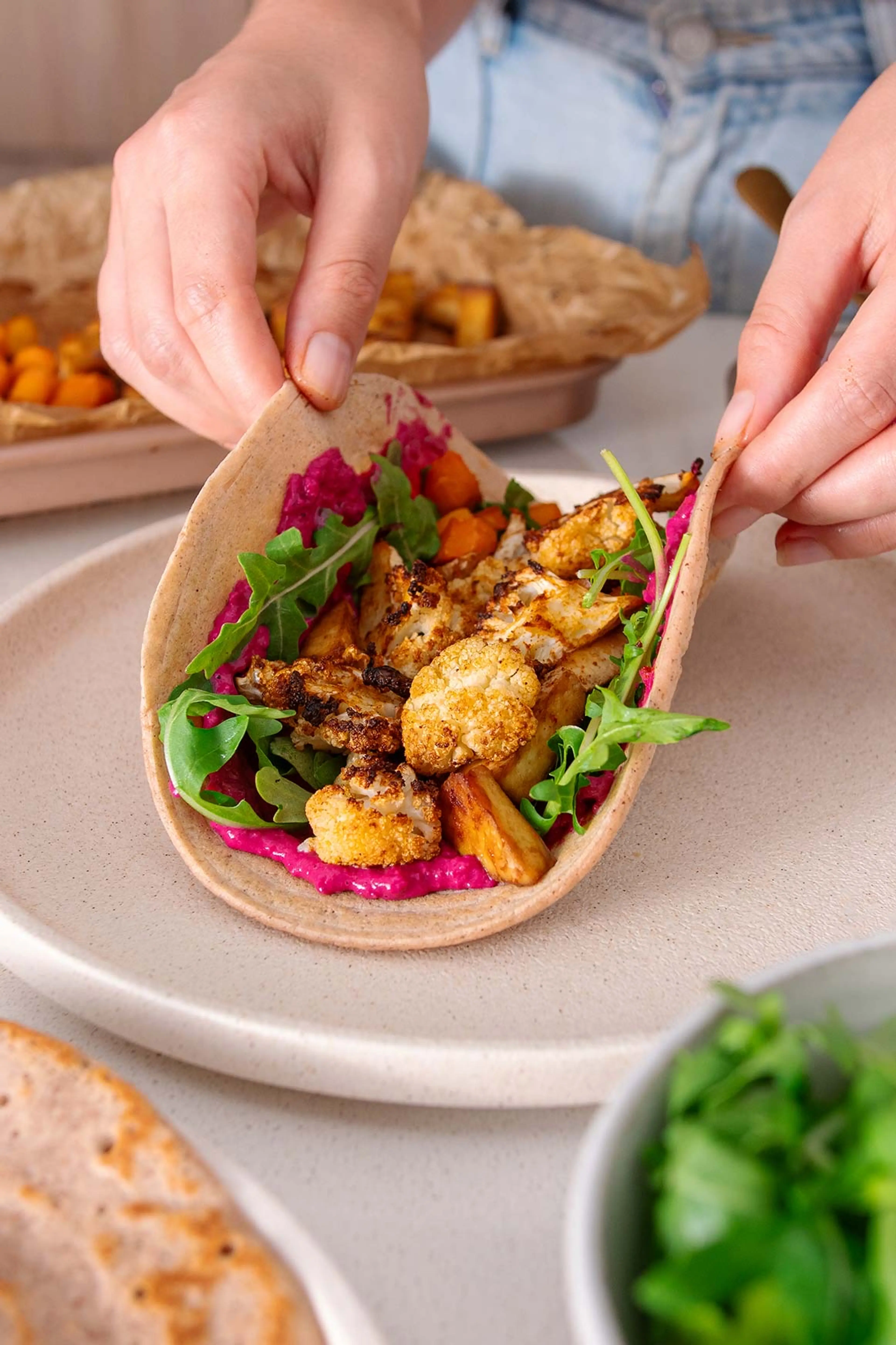 2-Ingredient Quinoa-Red Lentil Wraps (Tortillas)