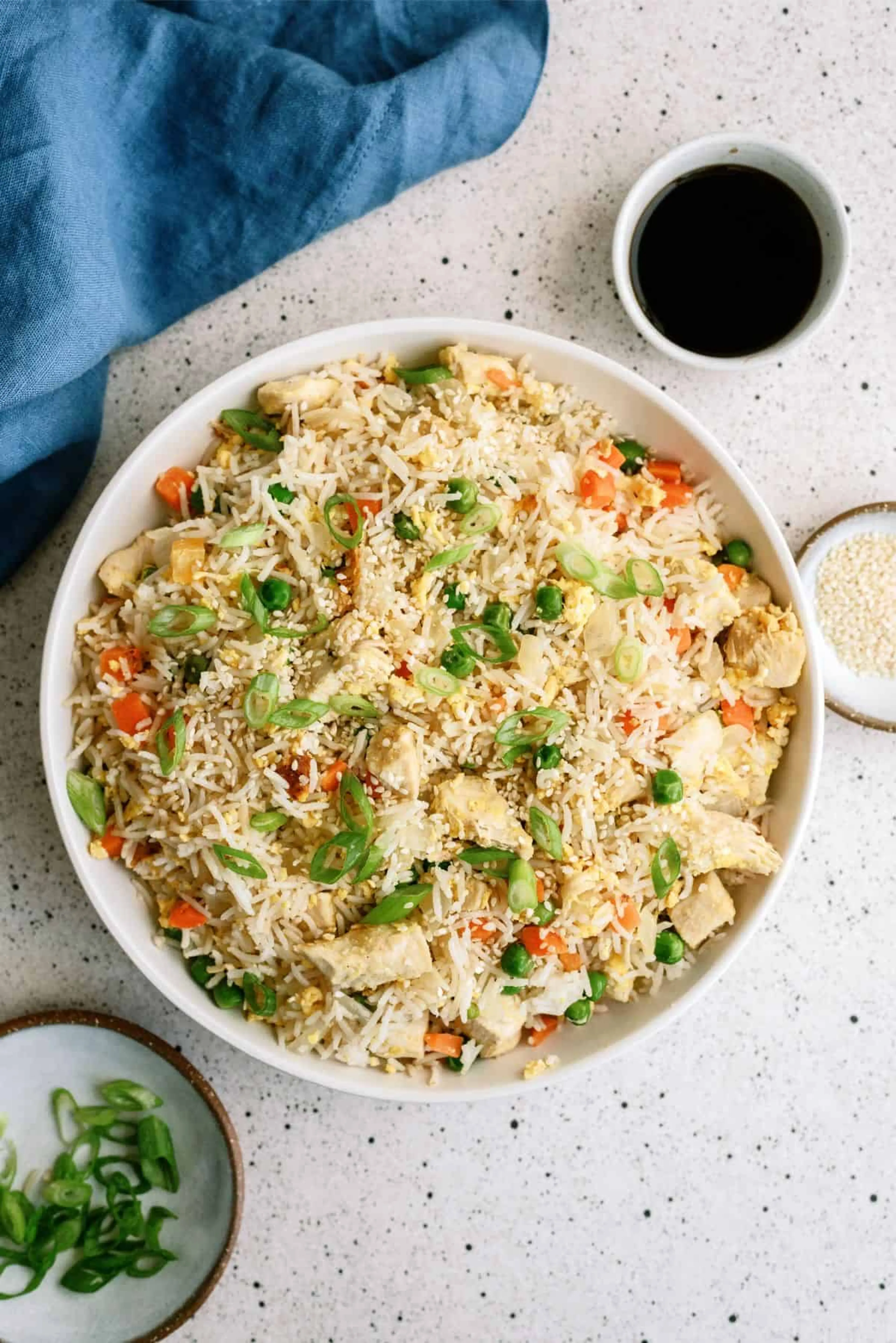 Instant Pot Chicken Fried Rice