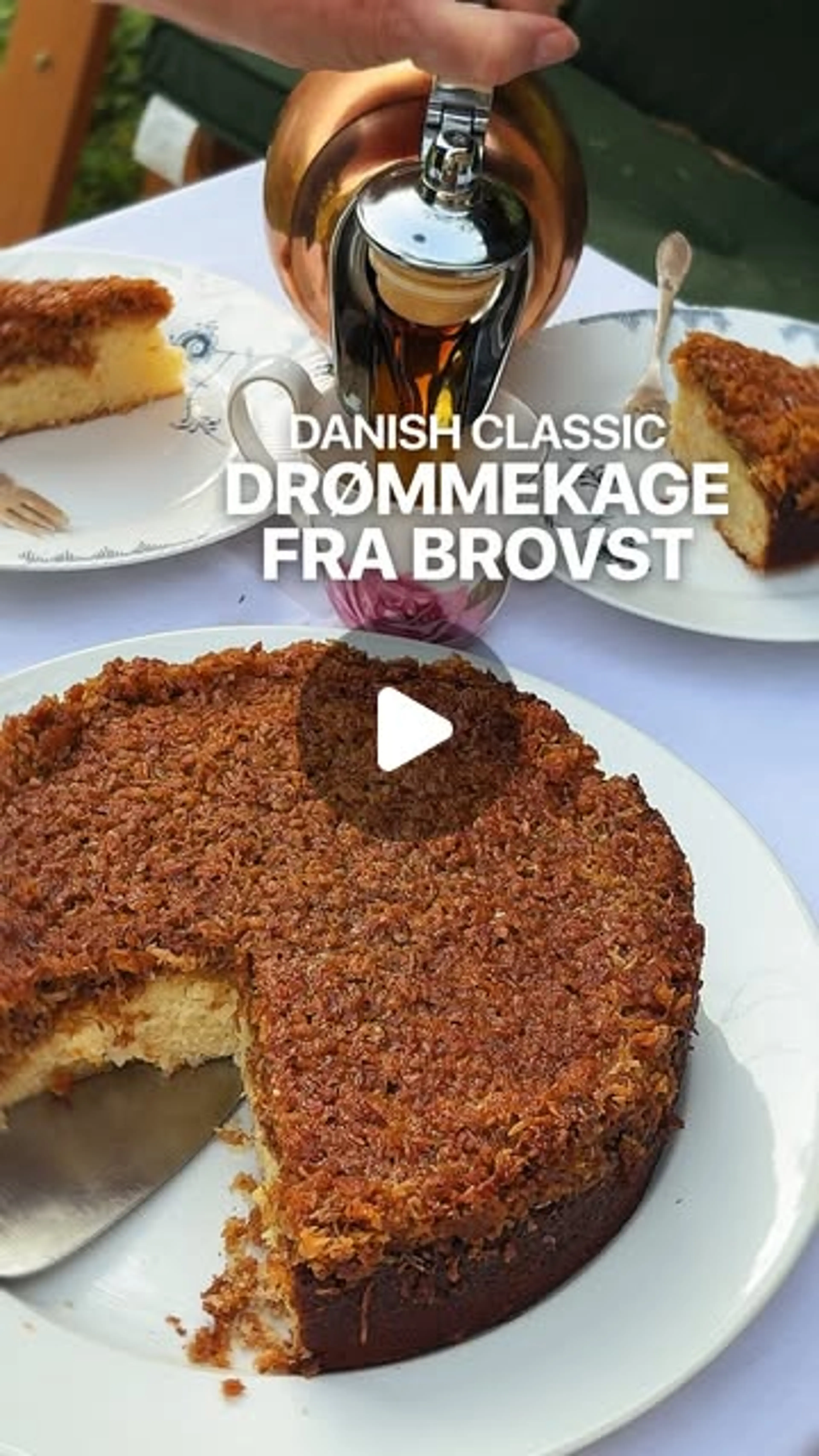 Drømmekage -Danish Cake