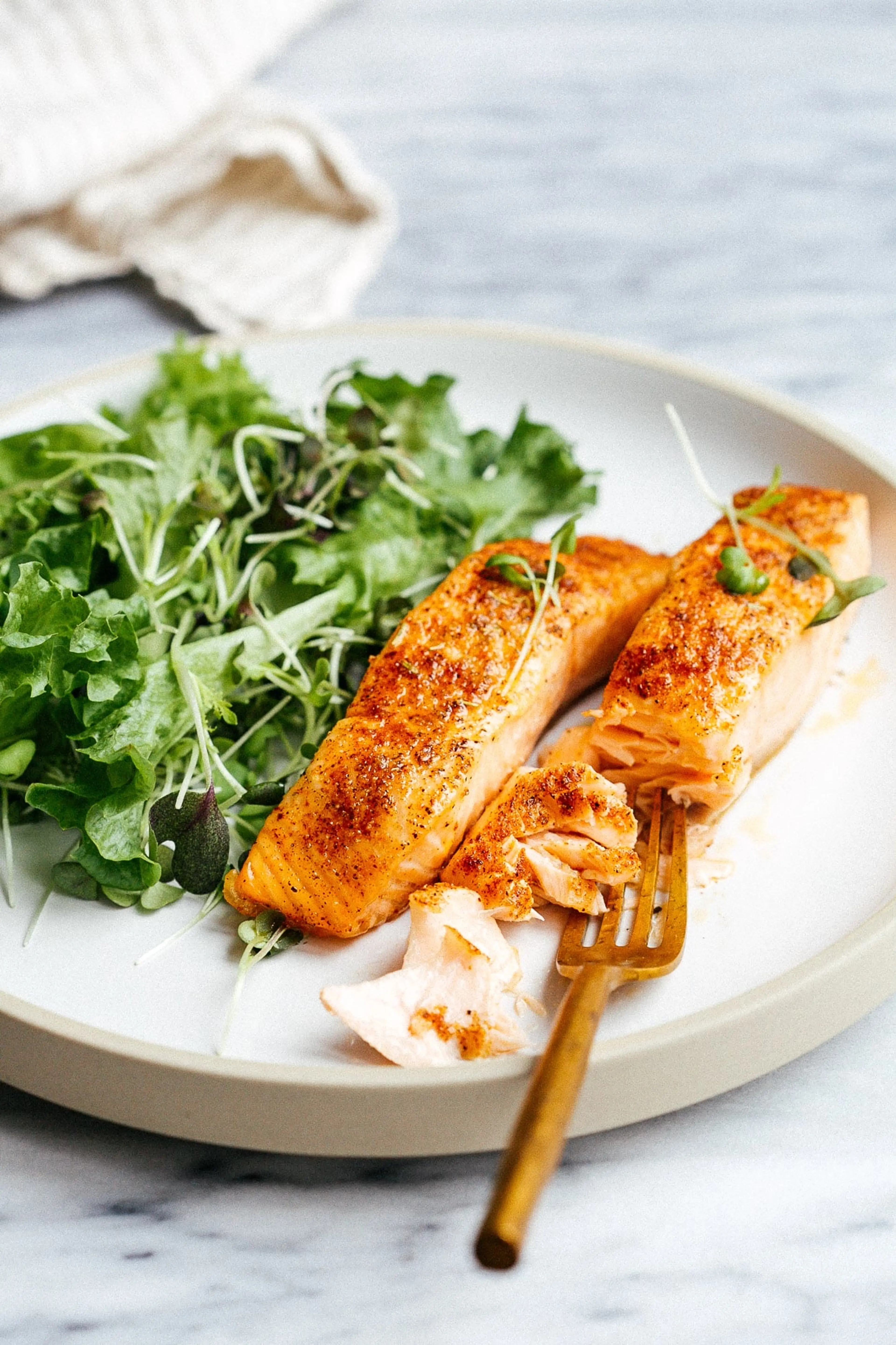 Air Fryer Salmon