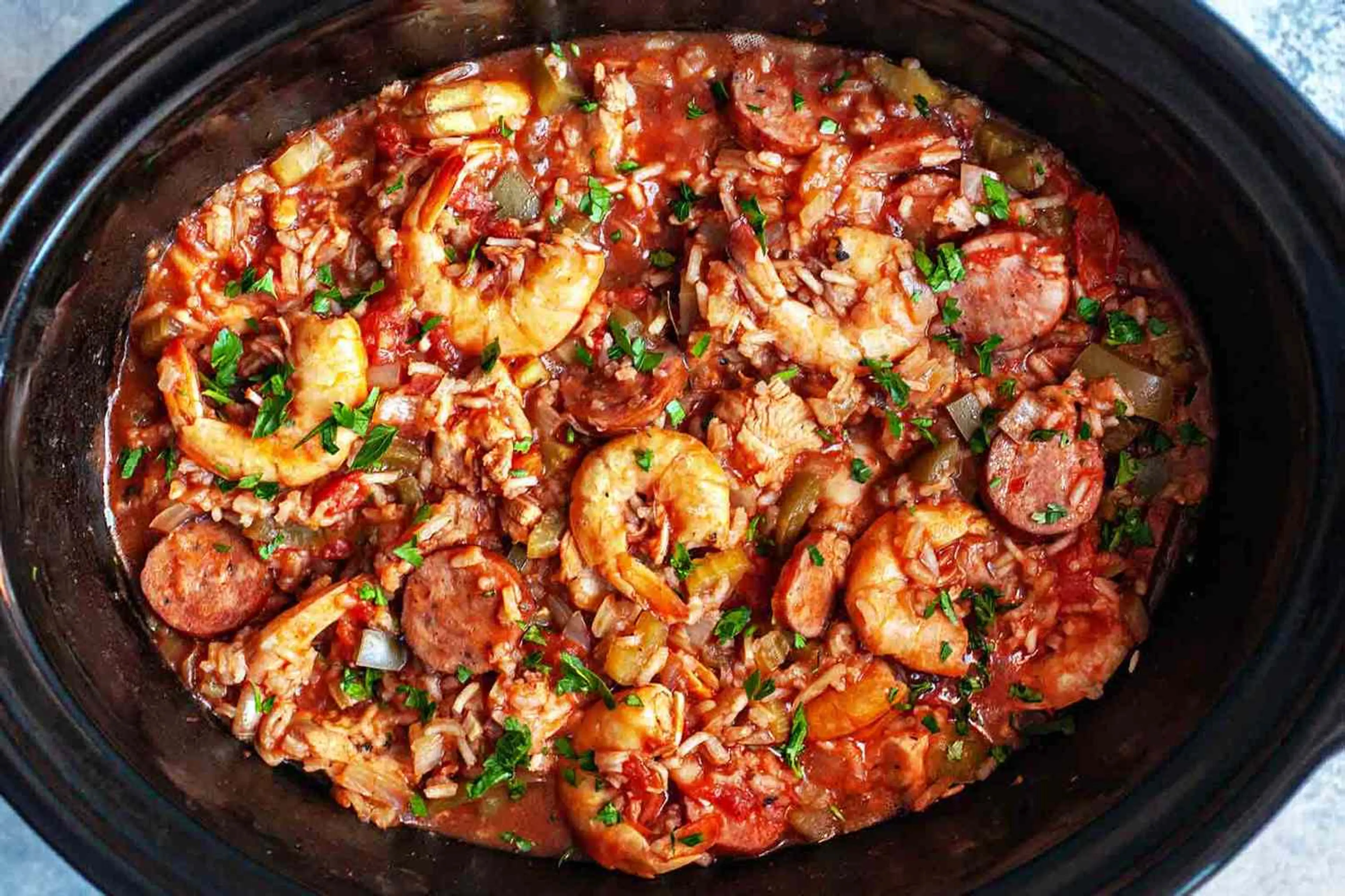 Slow Cooker Jambalaya