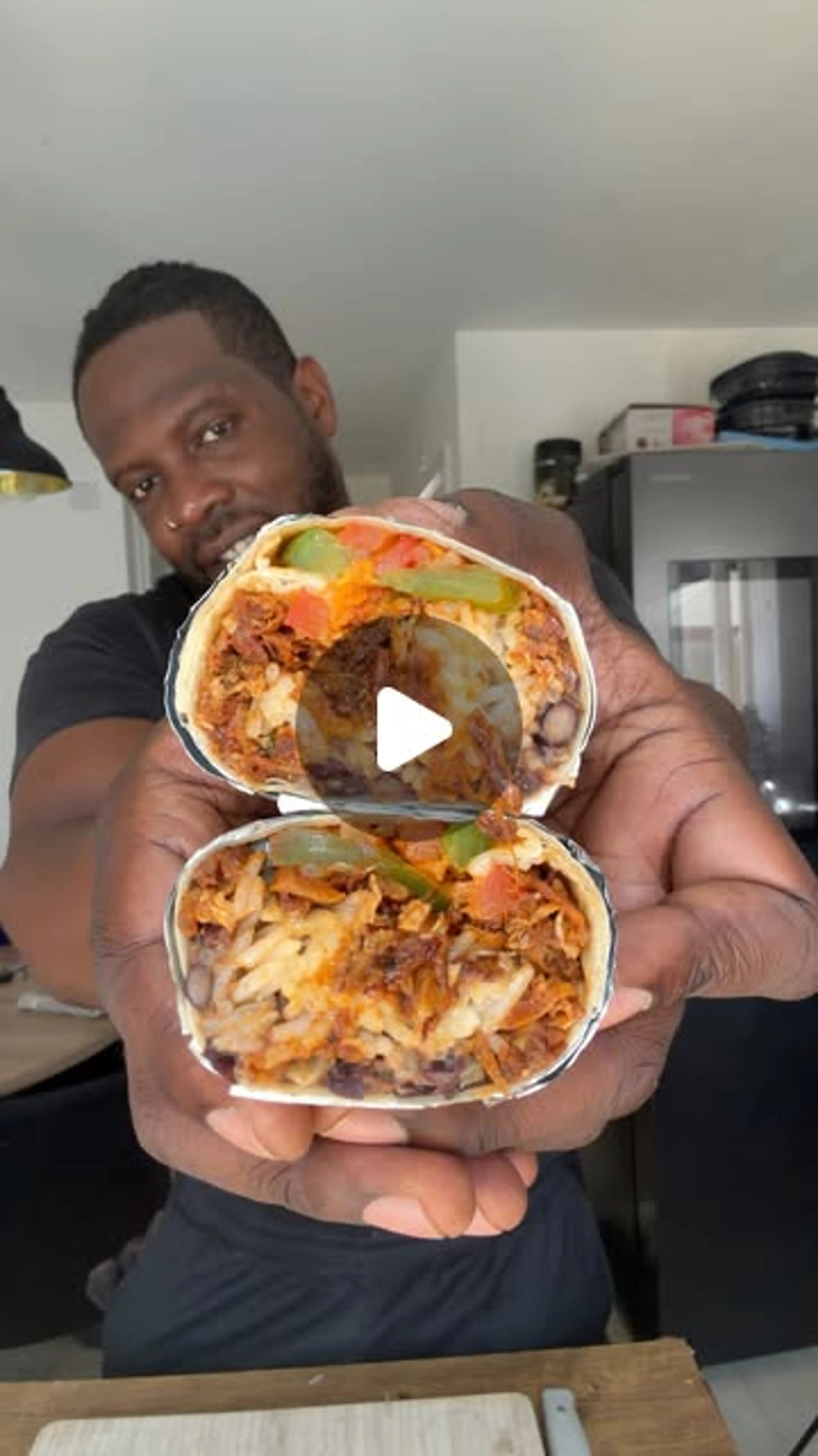 Ultimate Smoky Shredded Tofu & Bean Crunch Burritos