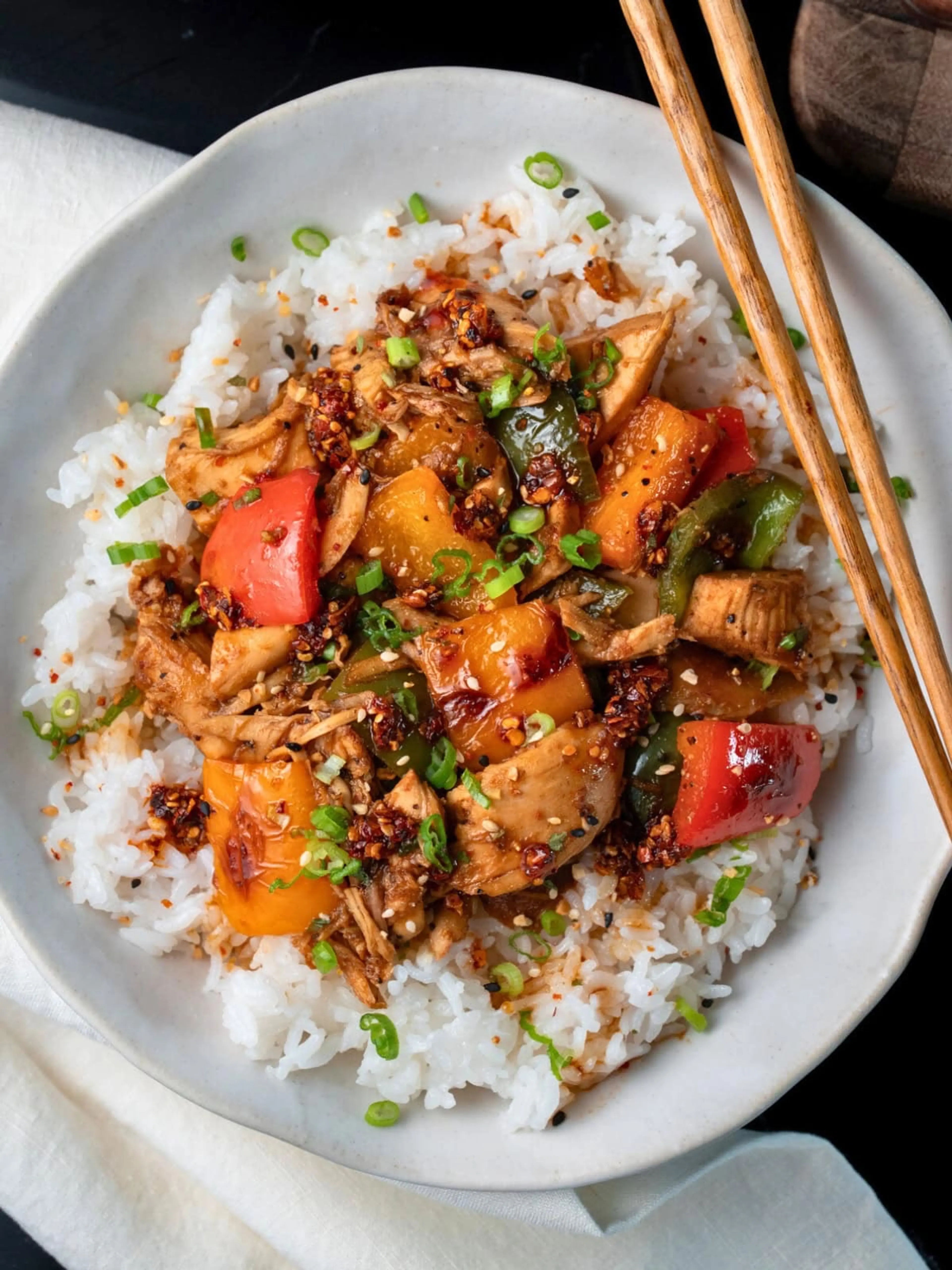 Black Pepper Rotisserie Chicken Protein Bowls