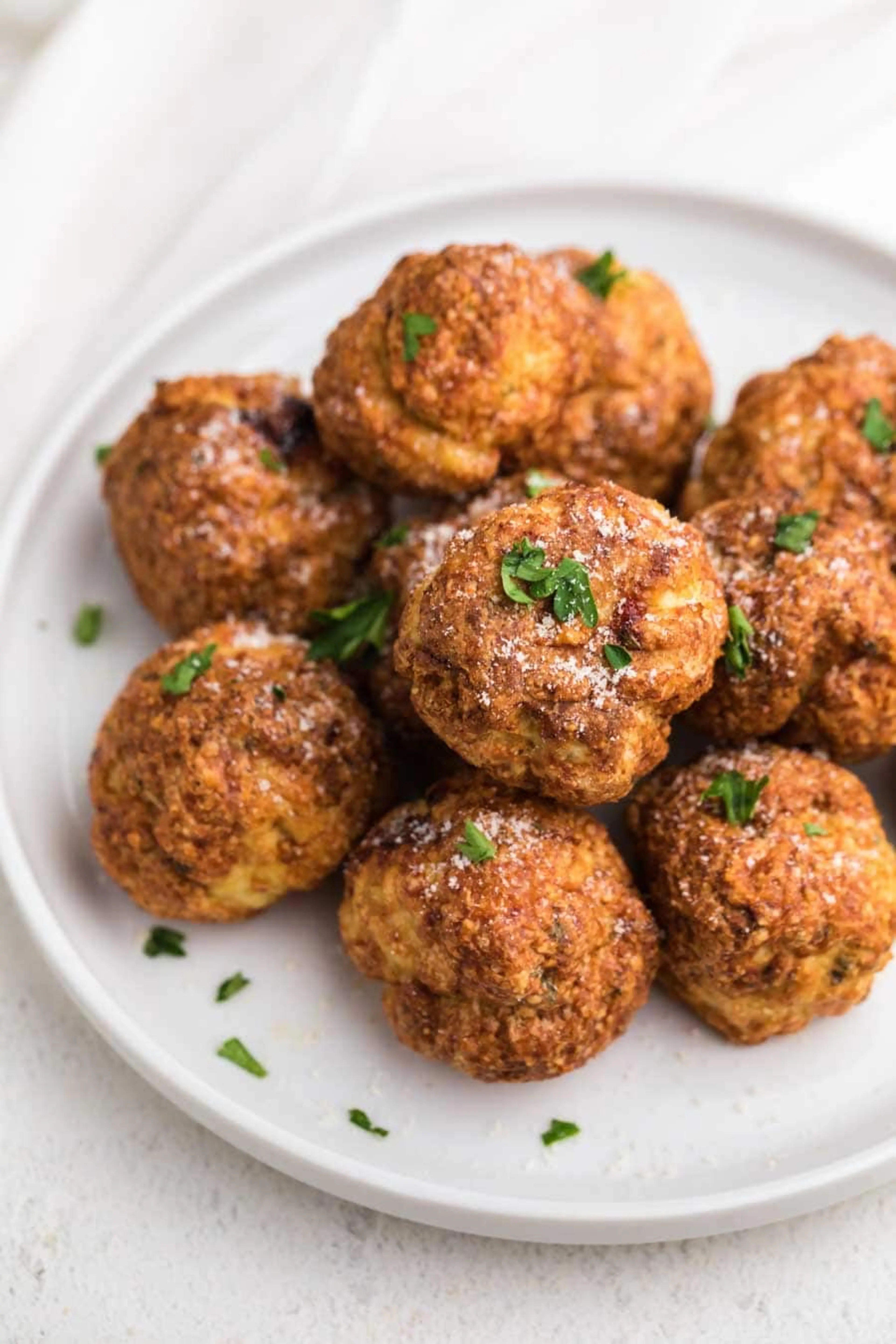 Air Fryer Chicken Meatballs